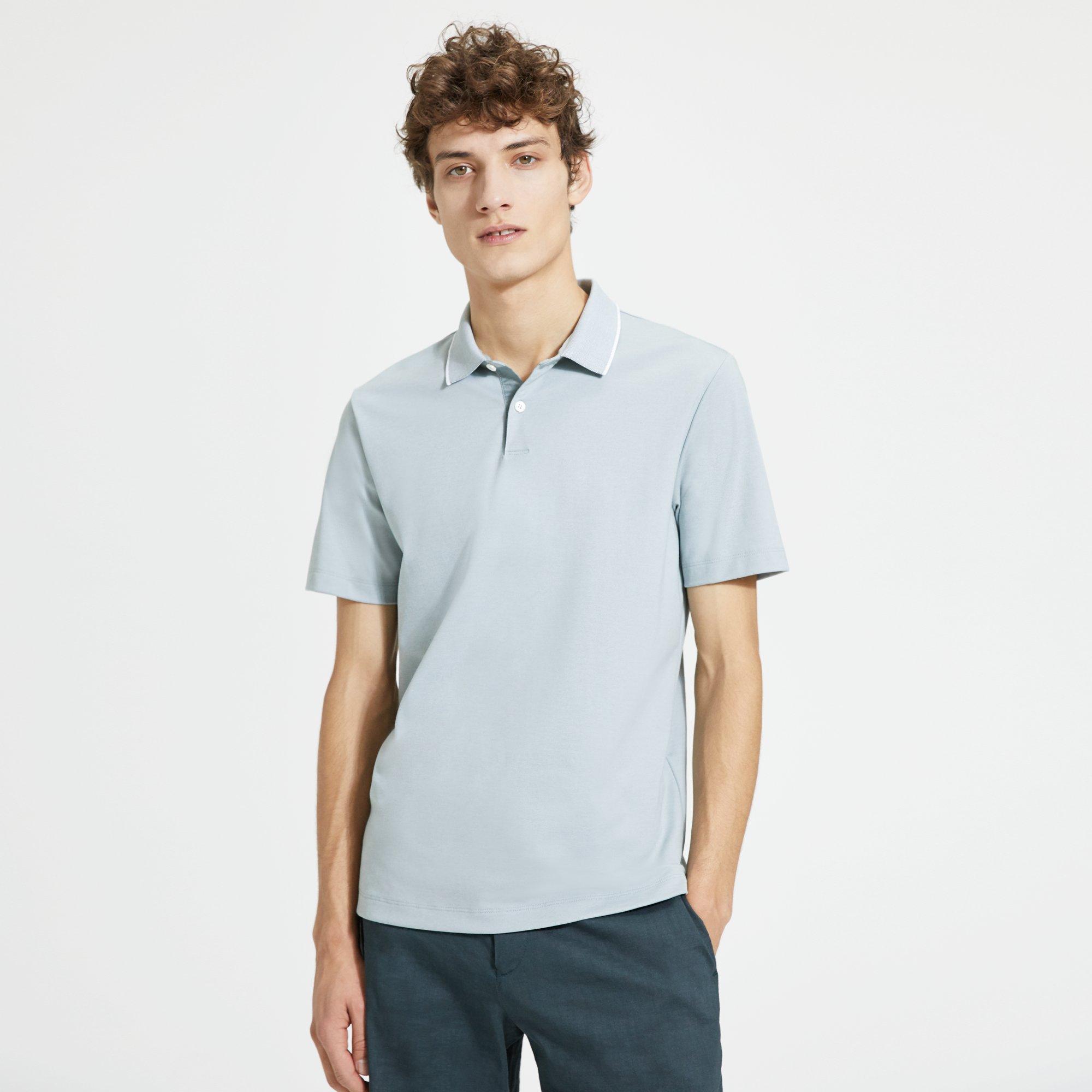 Theory Official Site | Standard Polo in Cotton Pique