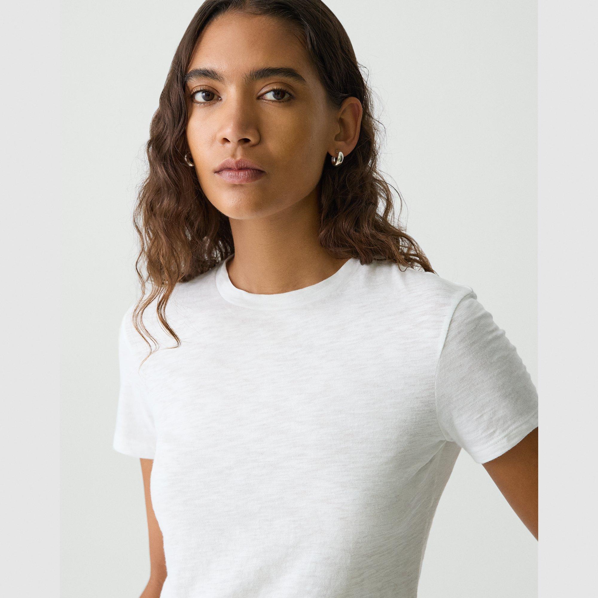 Tiny Tee in Organic Slub Cotton