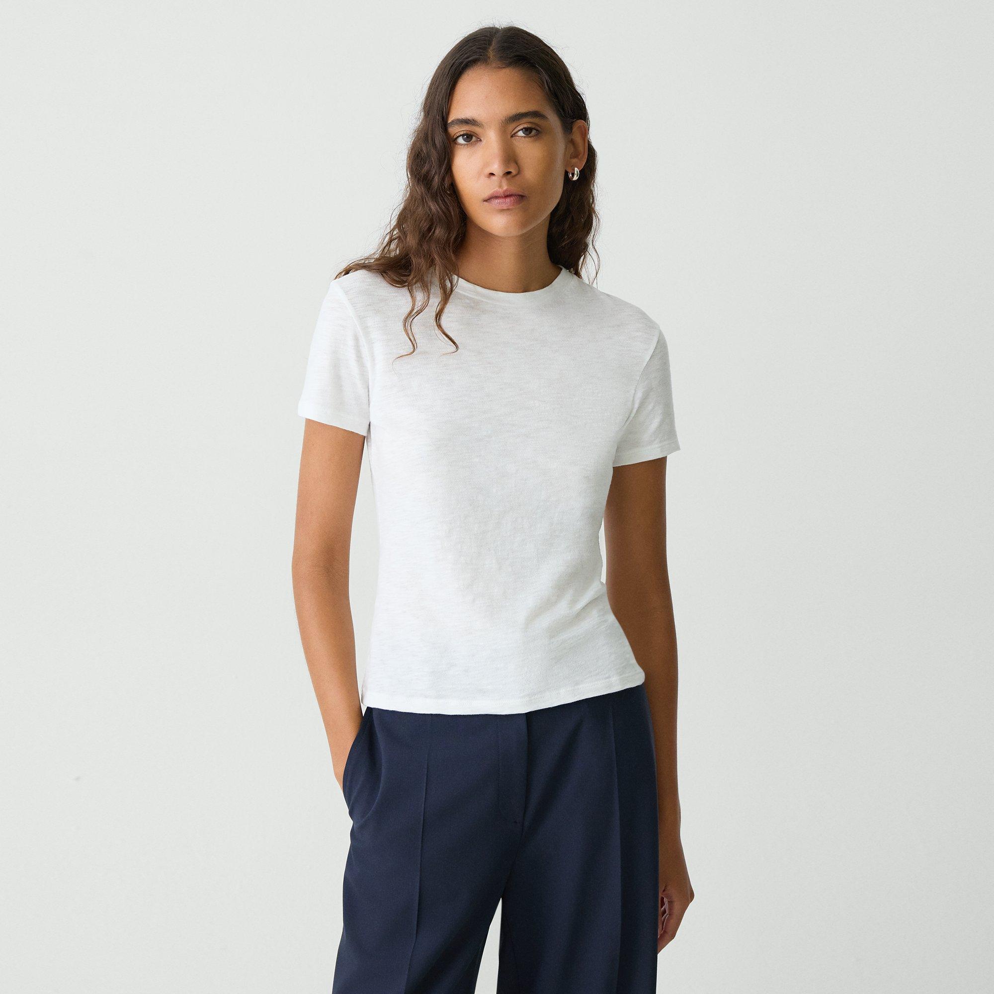 Theory Tiny Tee in Organic Slub Cotton