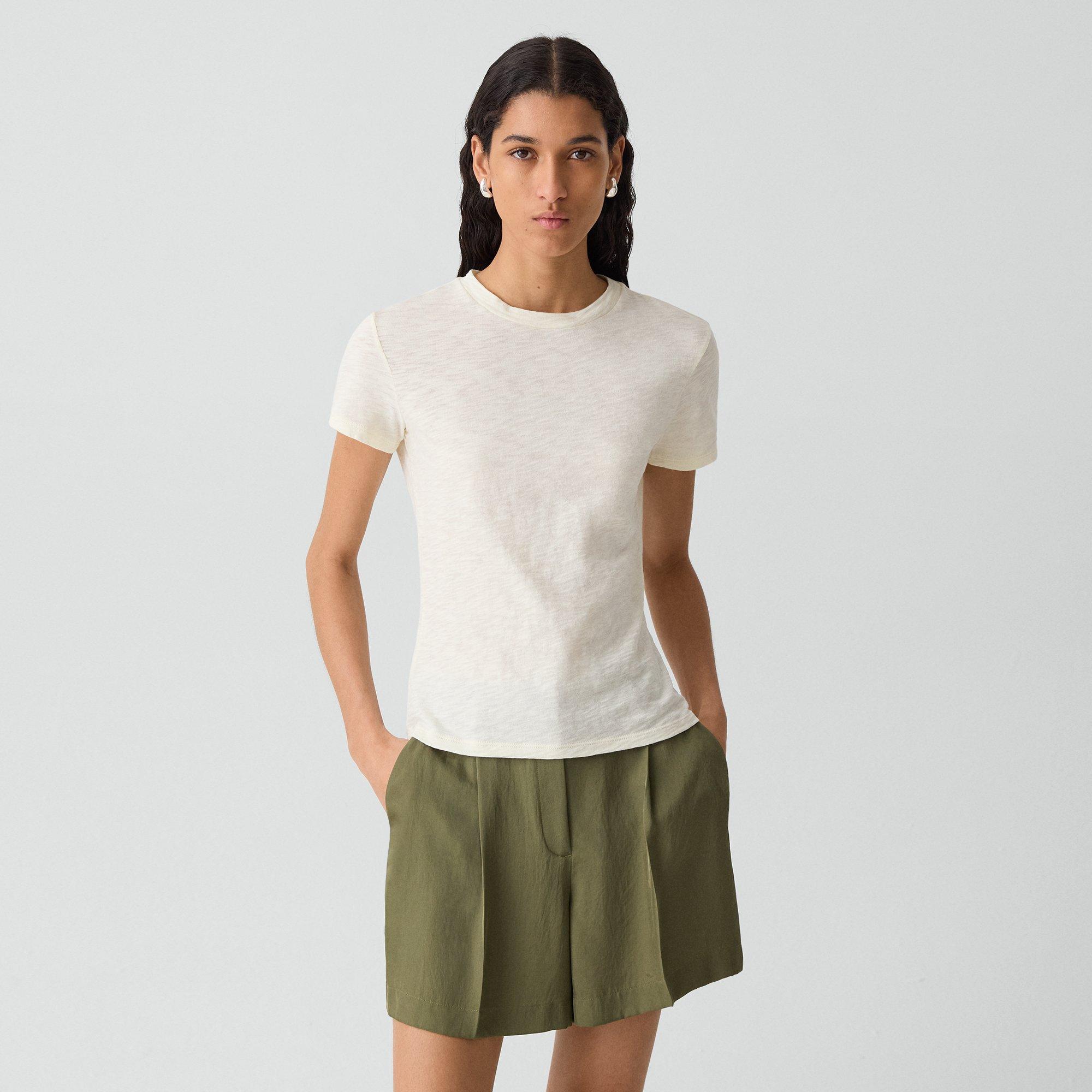 Tiny Tee in Organic Slub Cotton