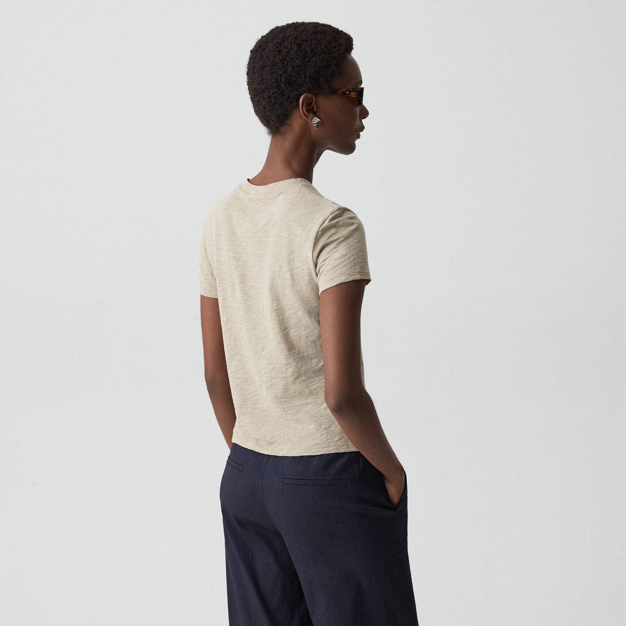 Tiny Tee in Organic Slub Cotton