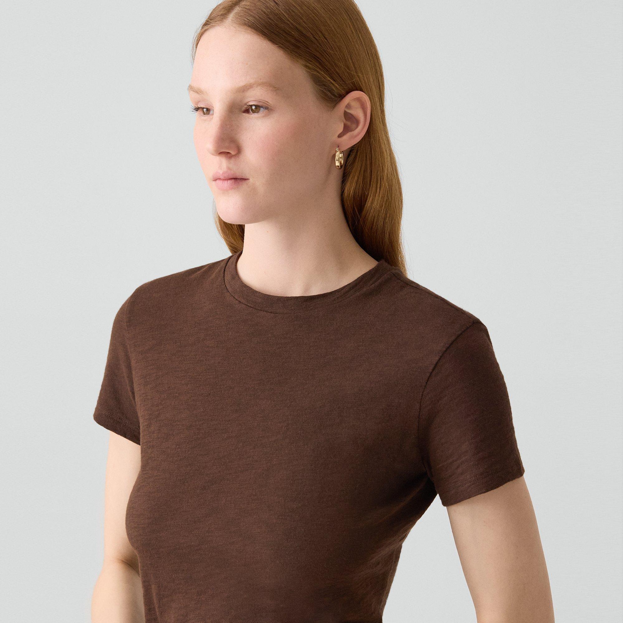 Tiny Tee in Organic Slub Cotton