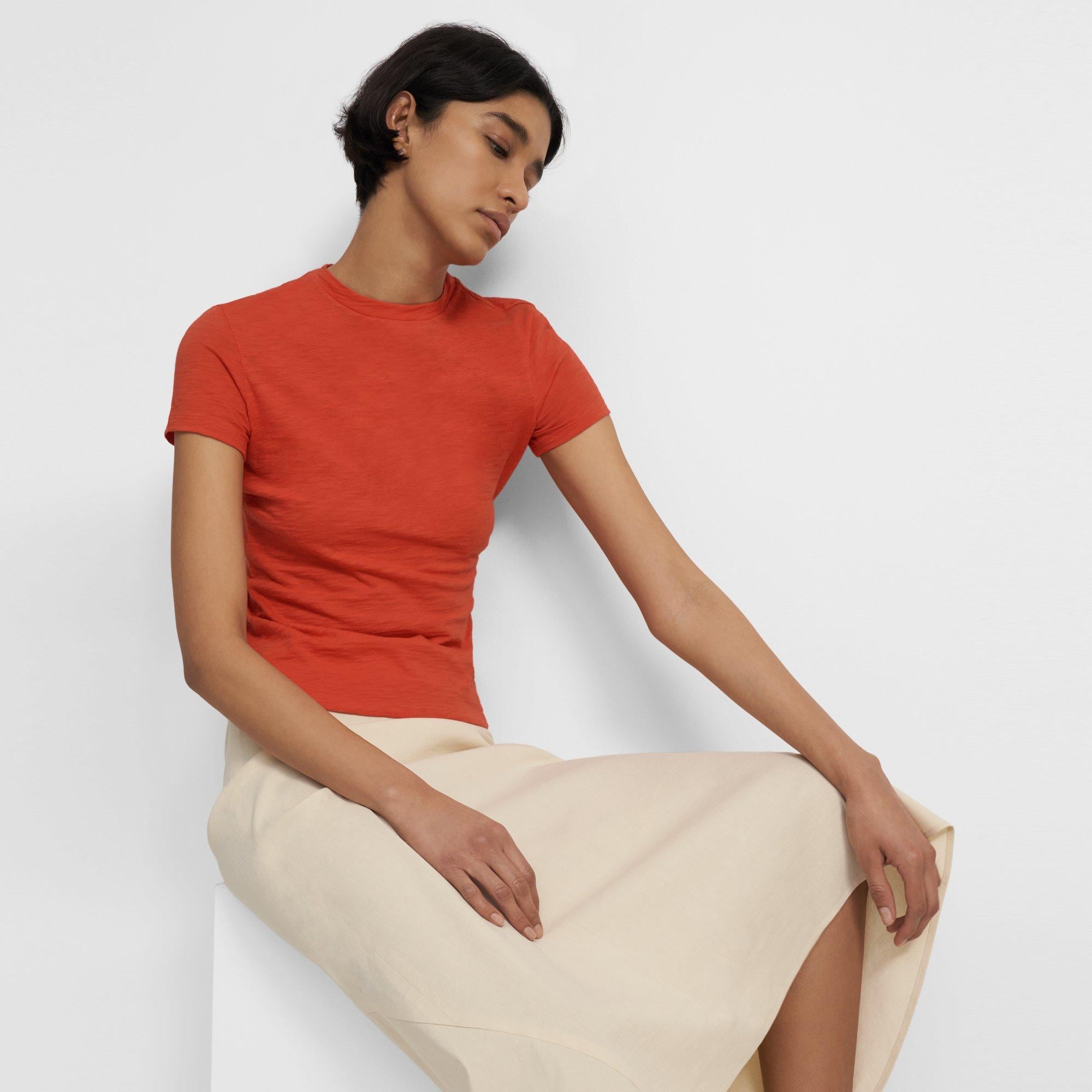 Tiny Tee in Organic Slub Cotton