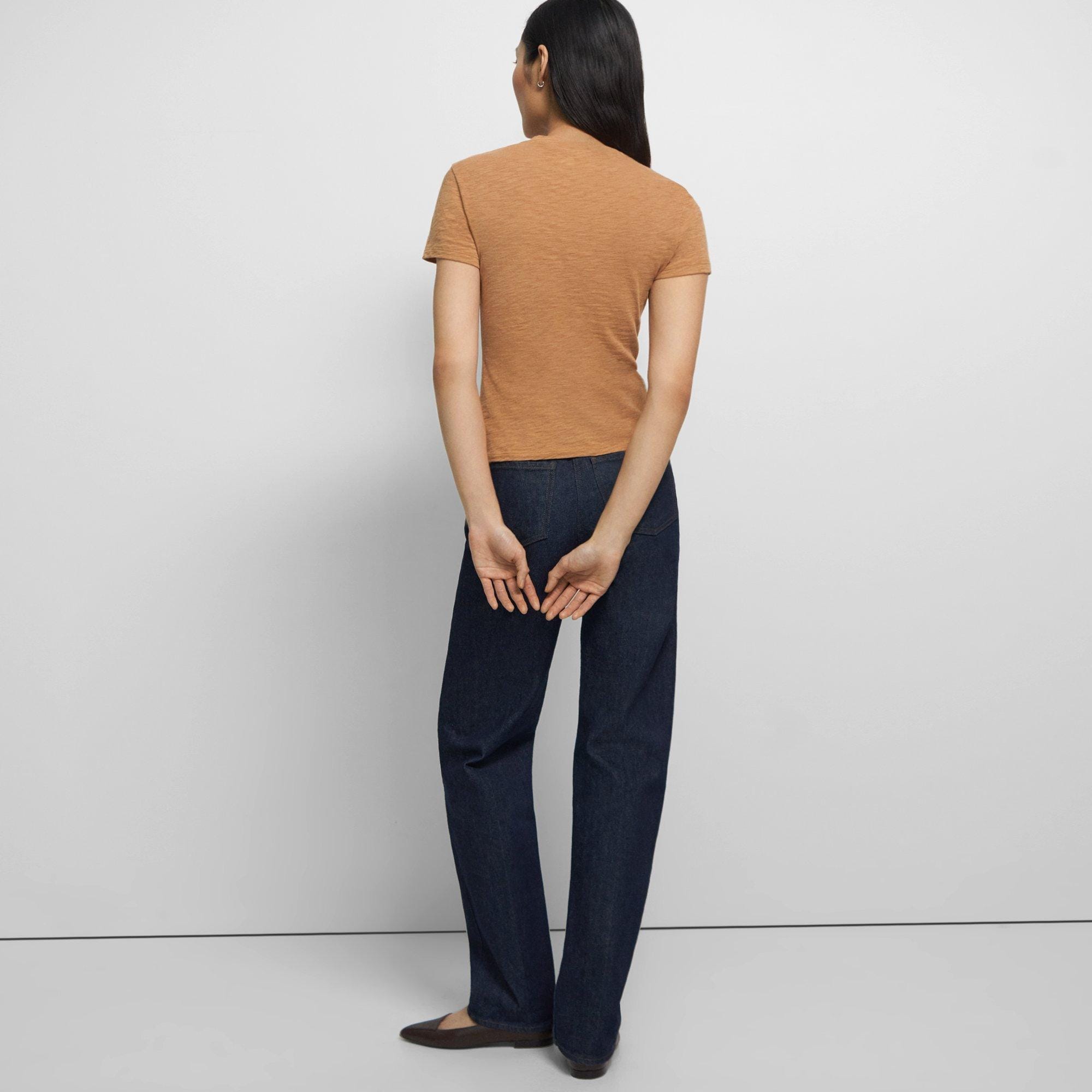 Tiny Tee in Organic Slub Cotton