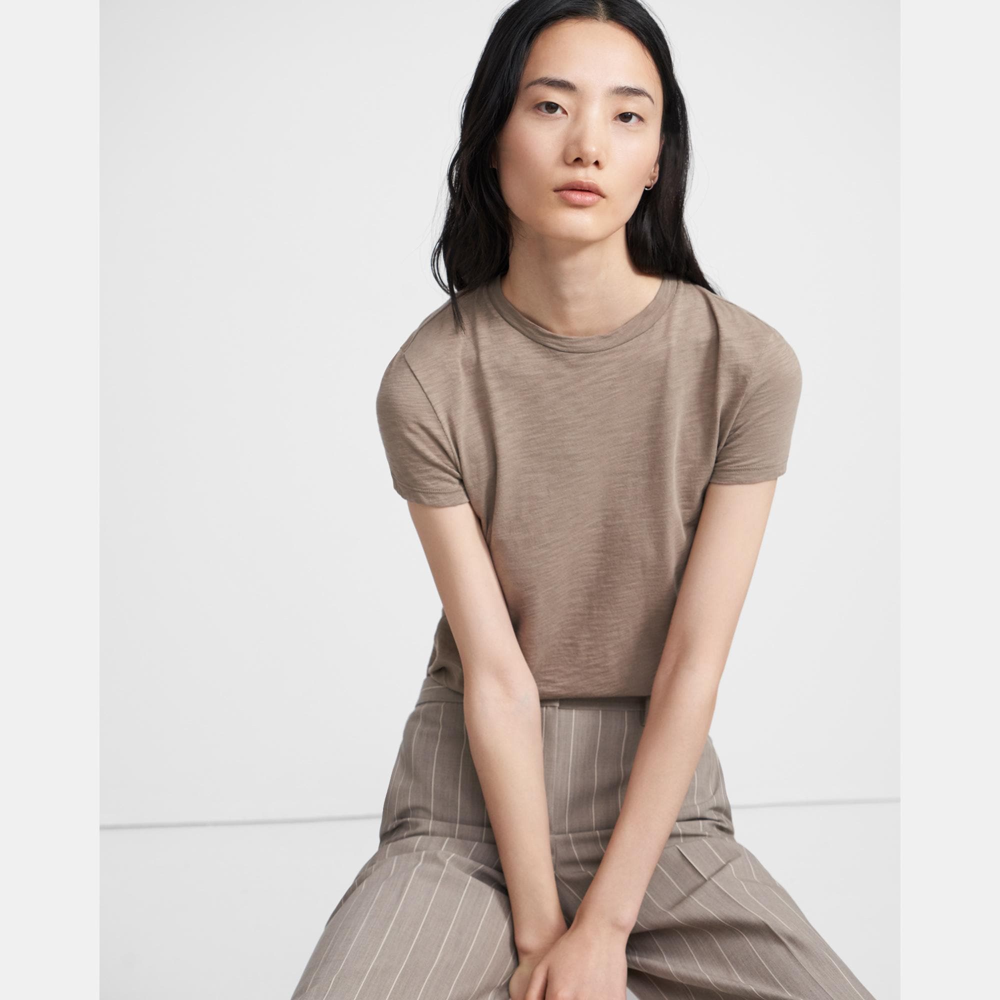 Tiny Tee in Organic Slub Cotton