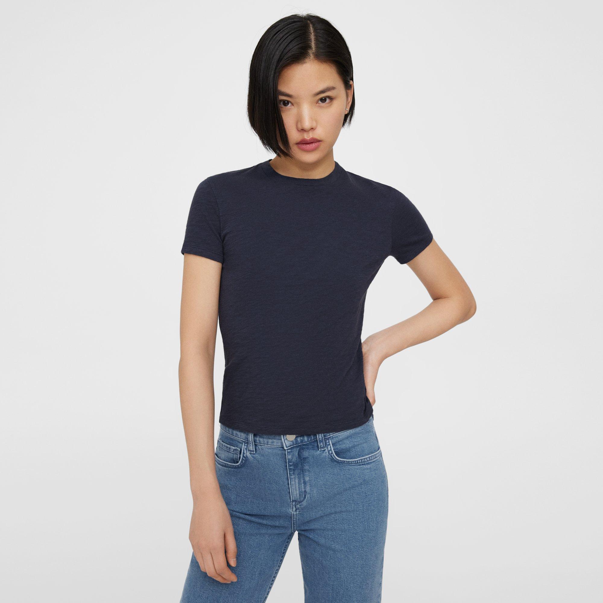 Organic Slub Cotton Tiny Tee | Theory