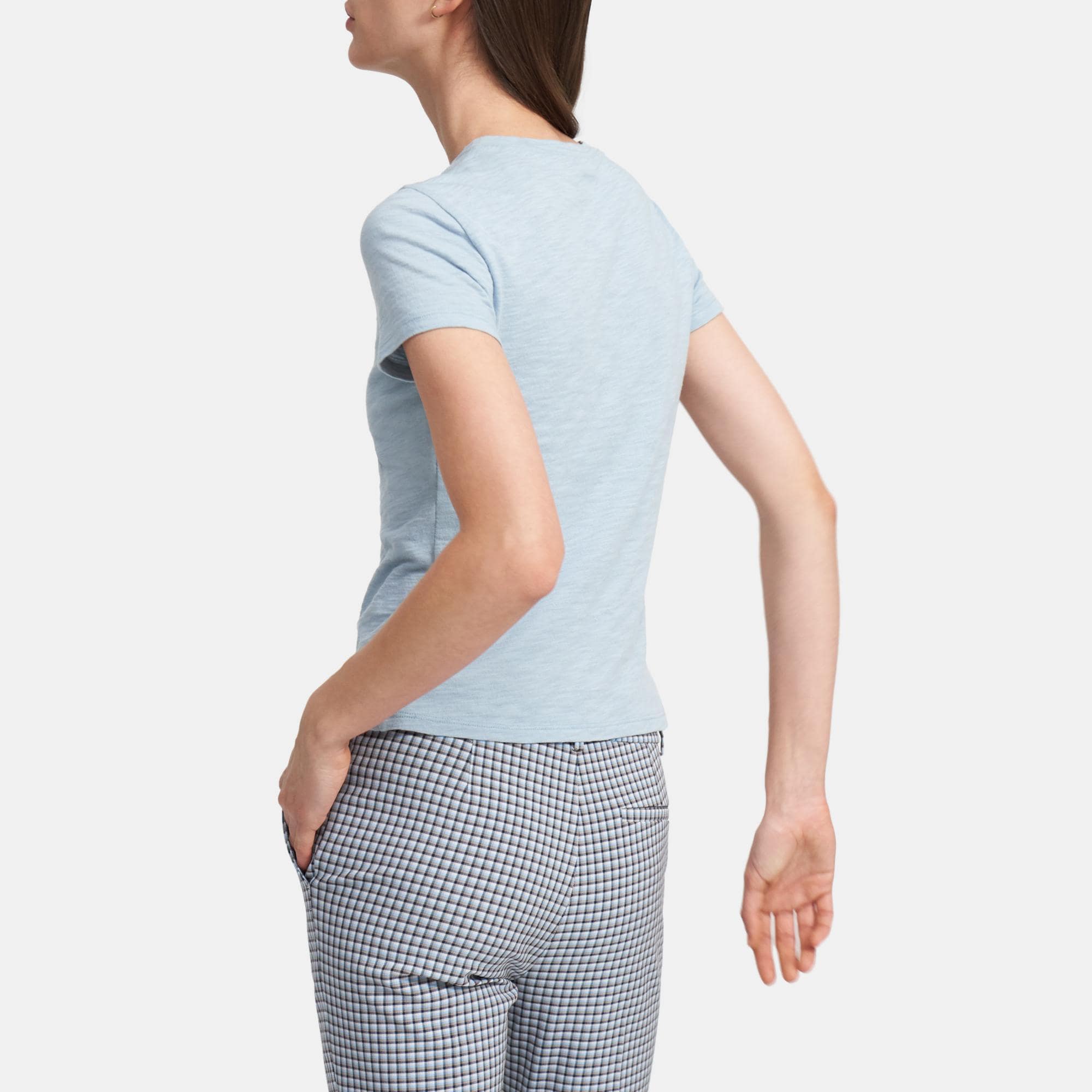 Tiny Tee in Organic Slub Cotton