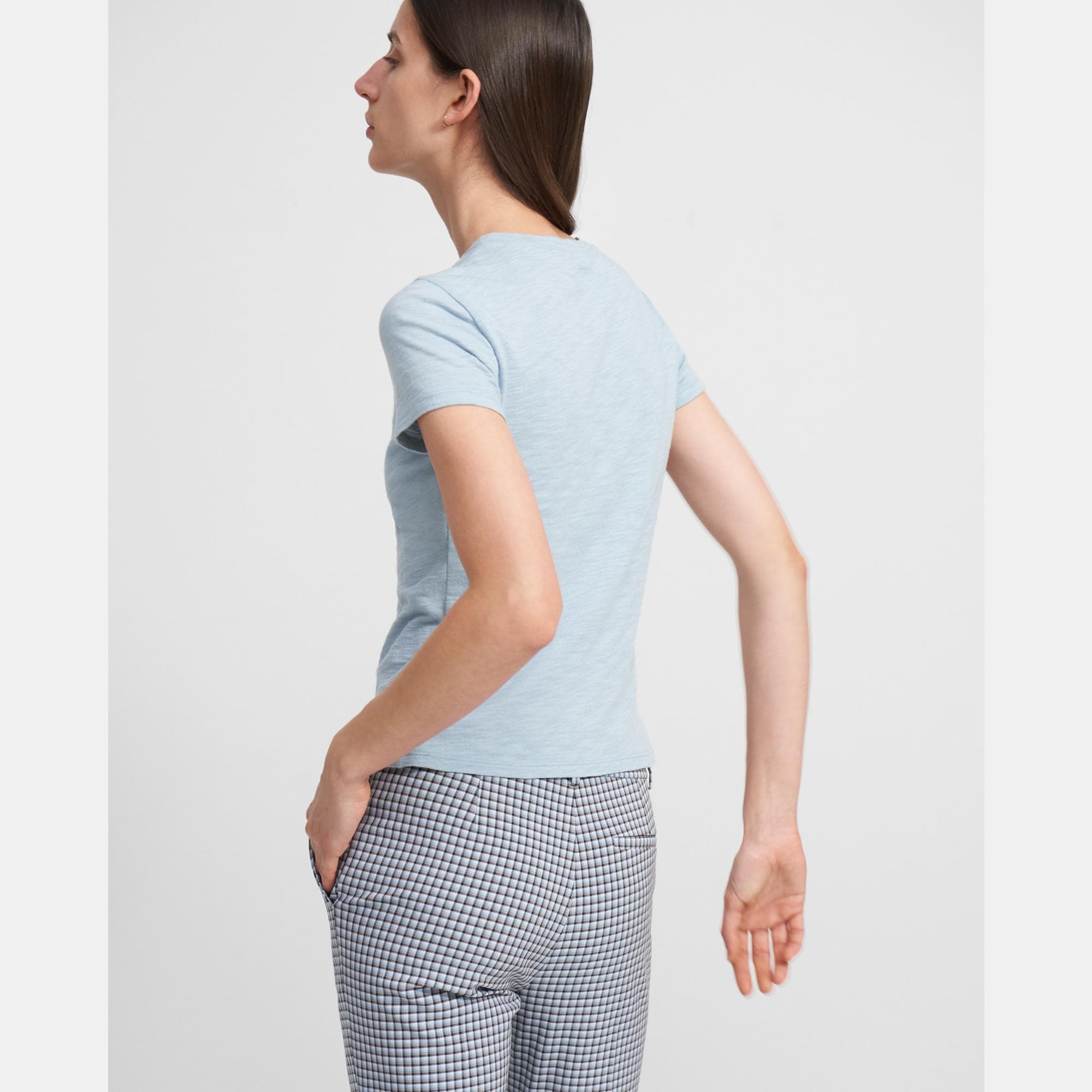 Tiny Tee in Organic Slub Cotton