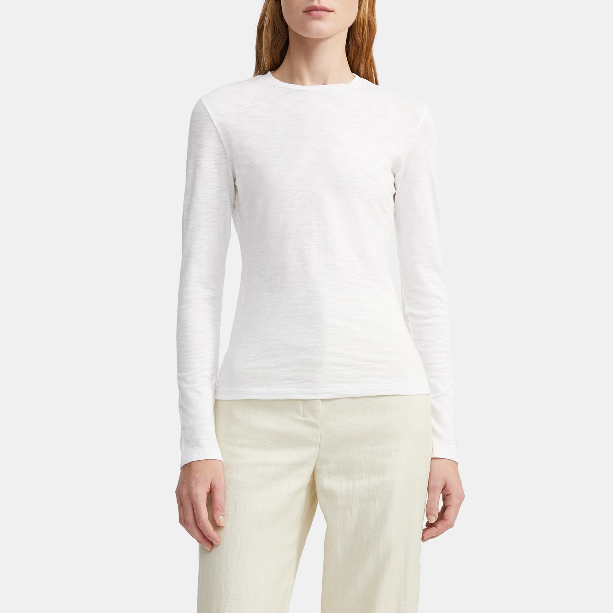 Tiny Long-Sleeve Tee in Organic Cotton