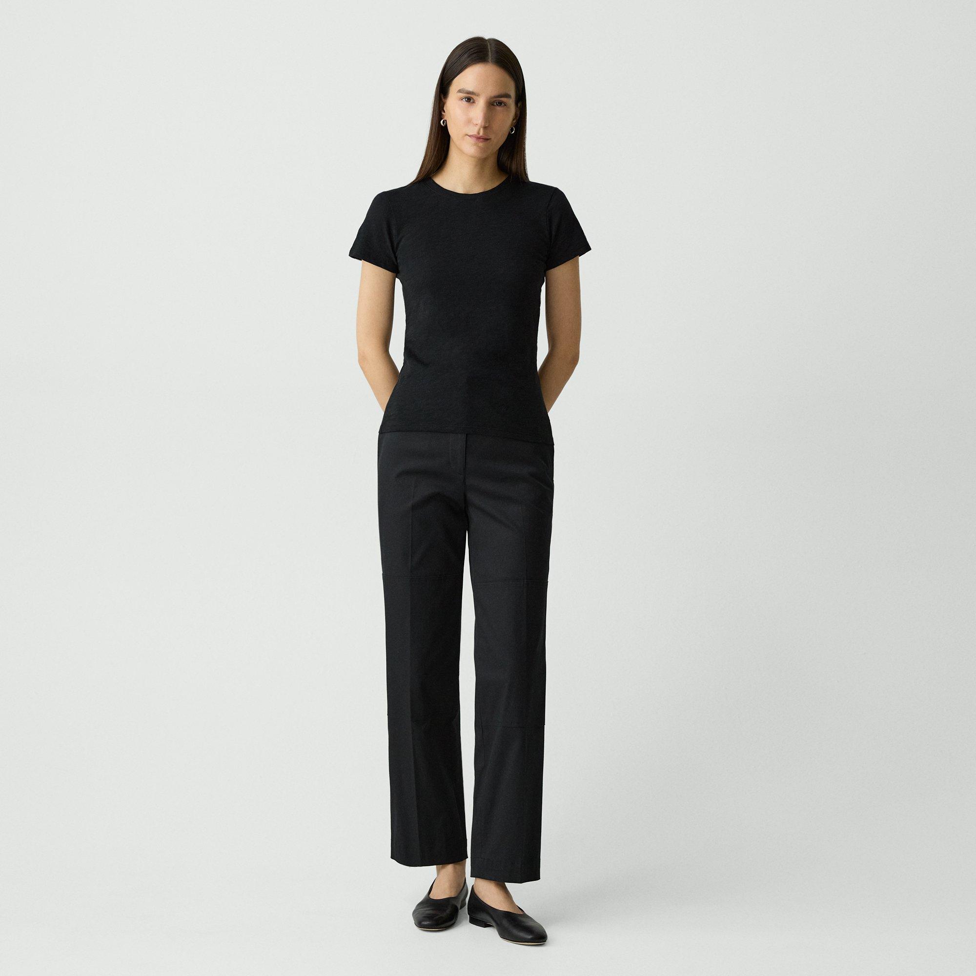 Rodiona Tee in Organic Slub Cotton