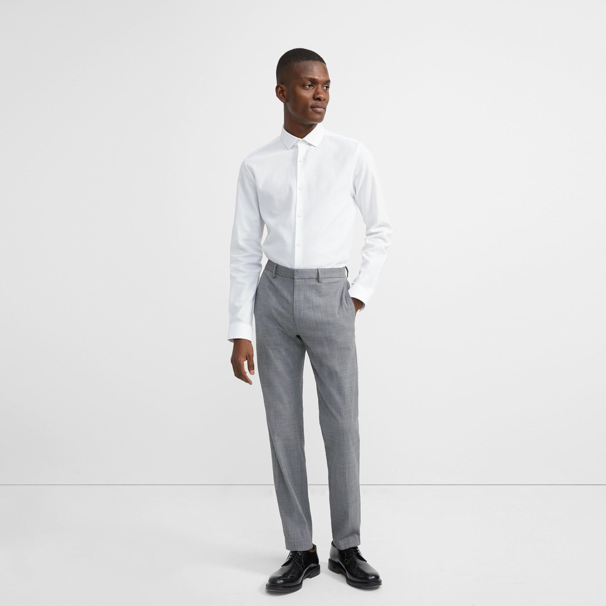 Zaine Pant in Seersucker Stretch Wool