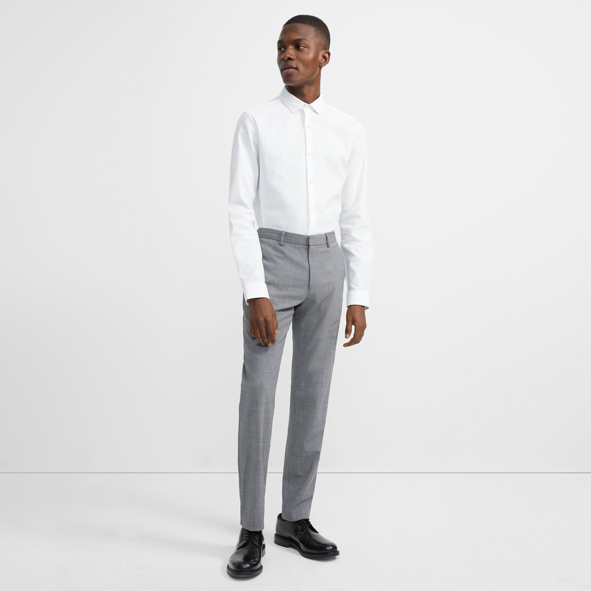 Zaine Pant in Seersucker Stretch Wool | Theory