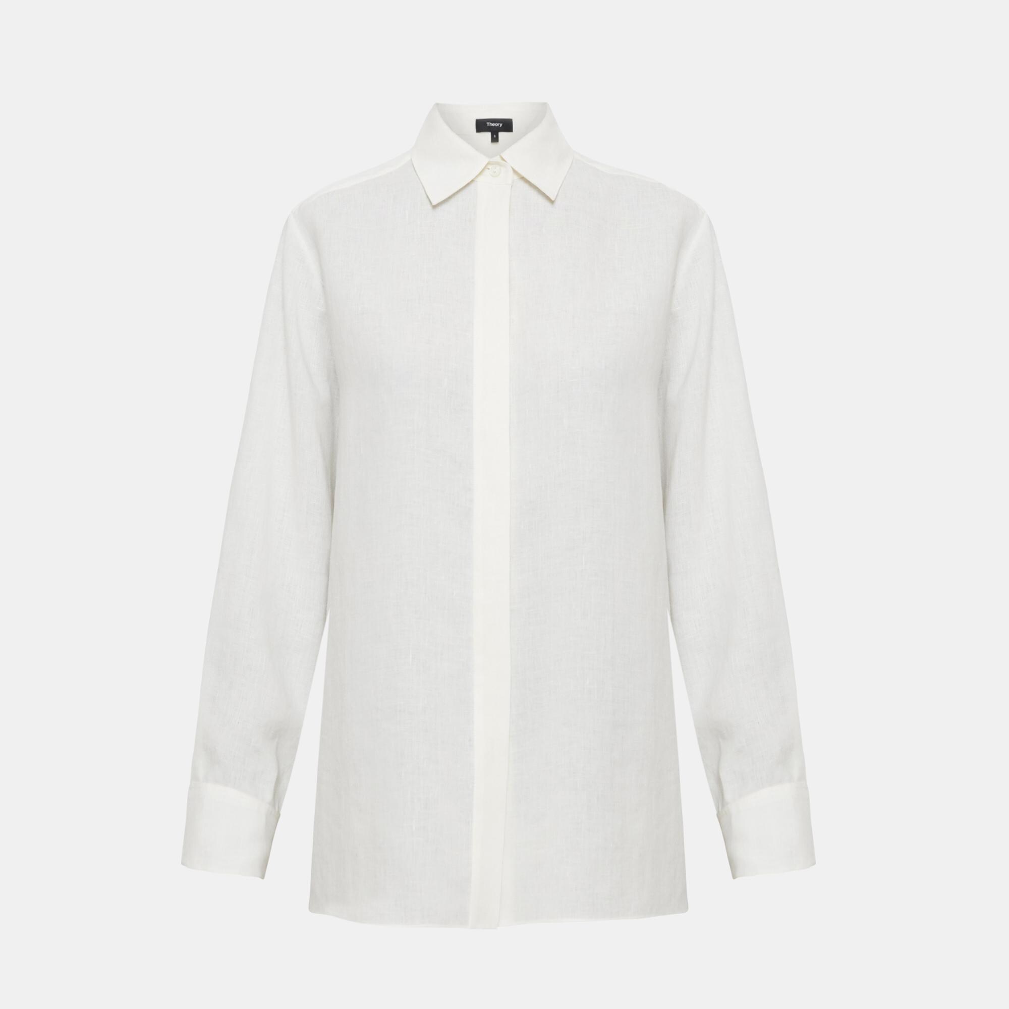 Pure Linen Menswear Shirt