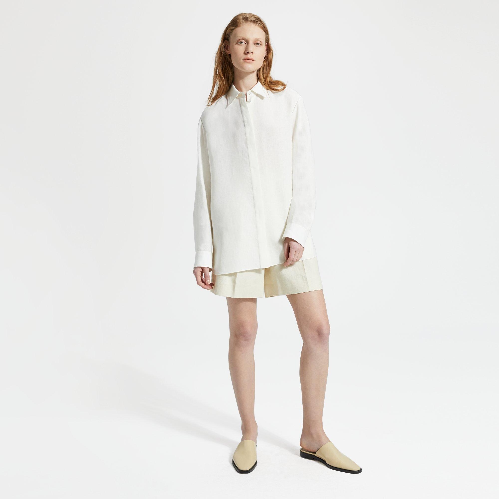 Pure Linen Menswear Shirt