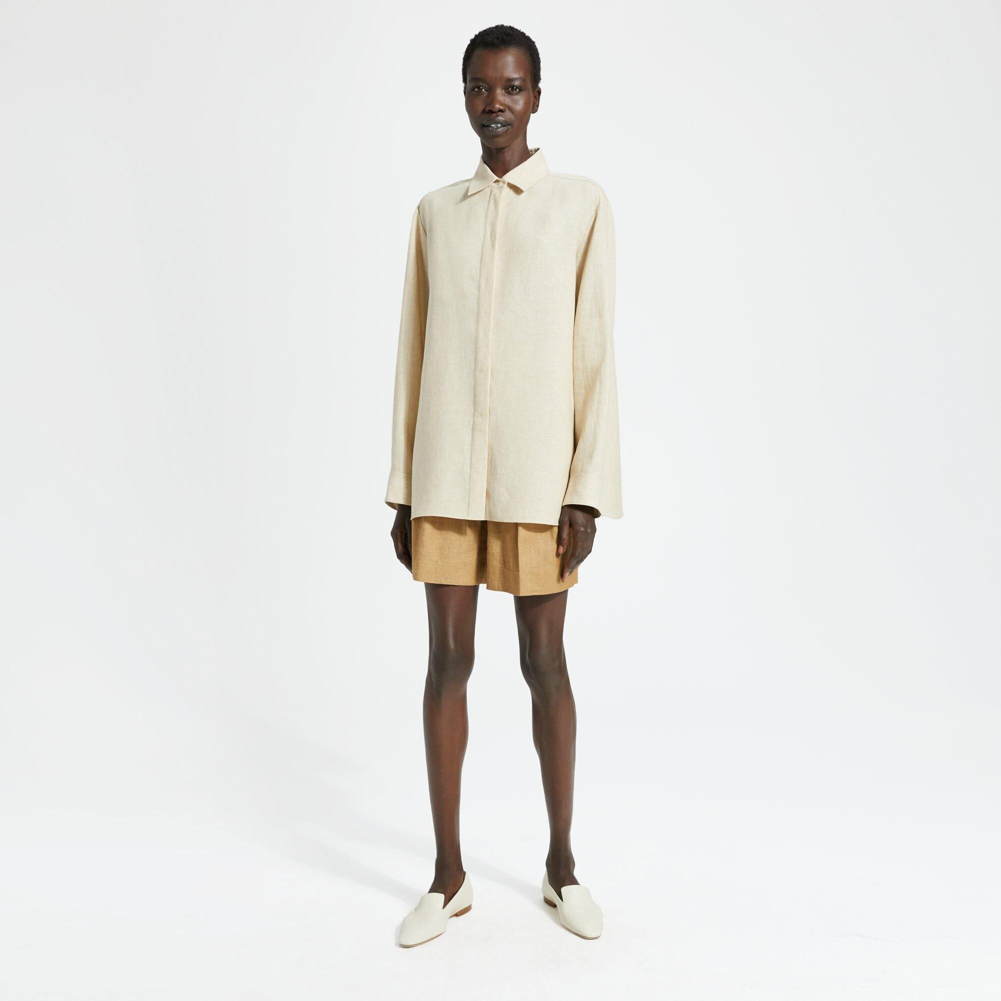 Pure Linen Menswear Shirt