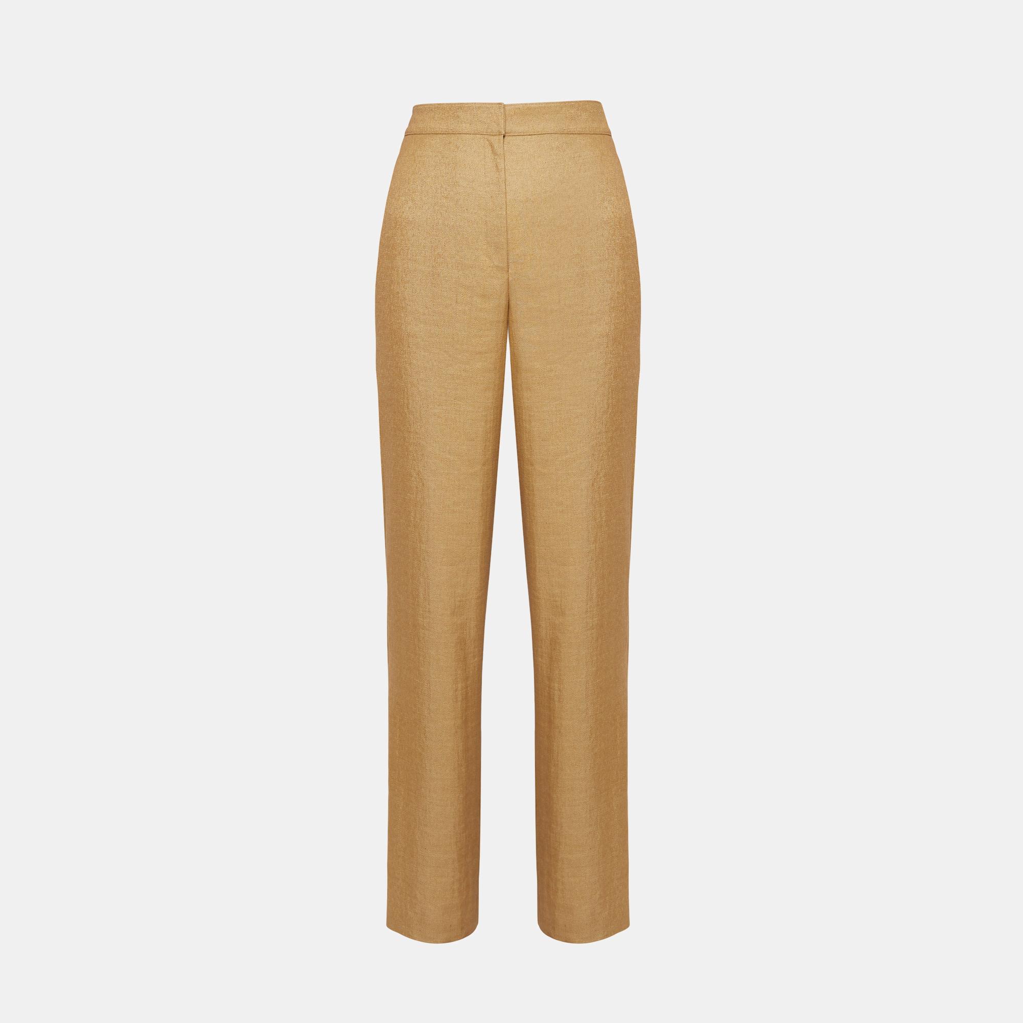 Clean Trouser in Luxe Linen