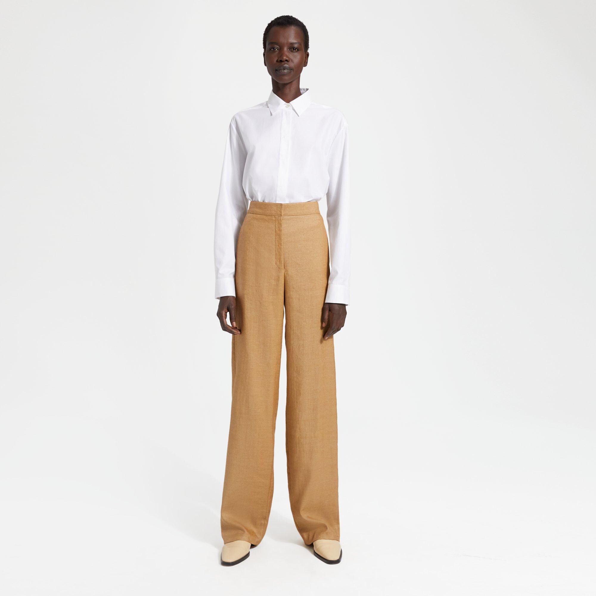 Clean Trouser in Luxe Linen