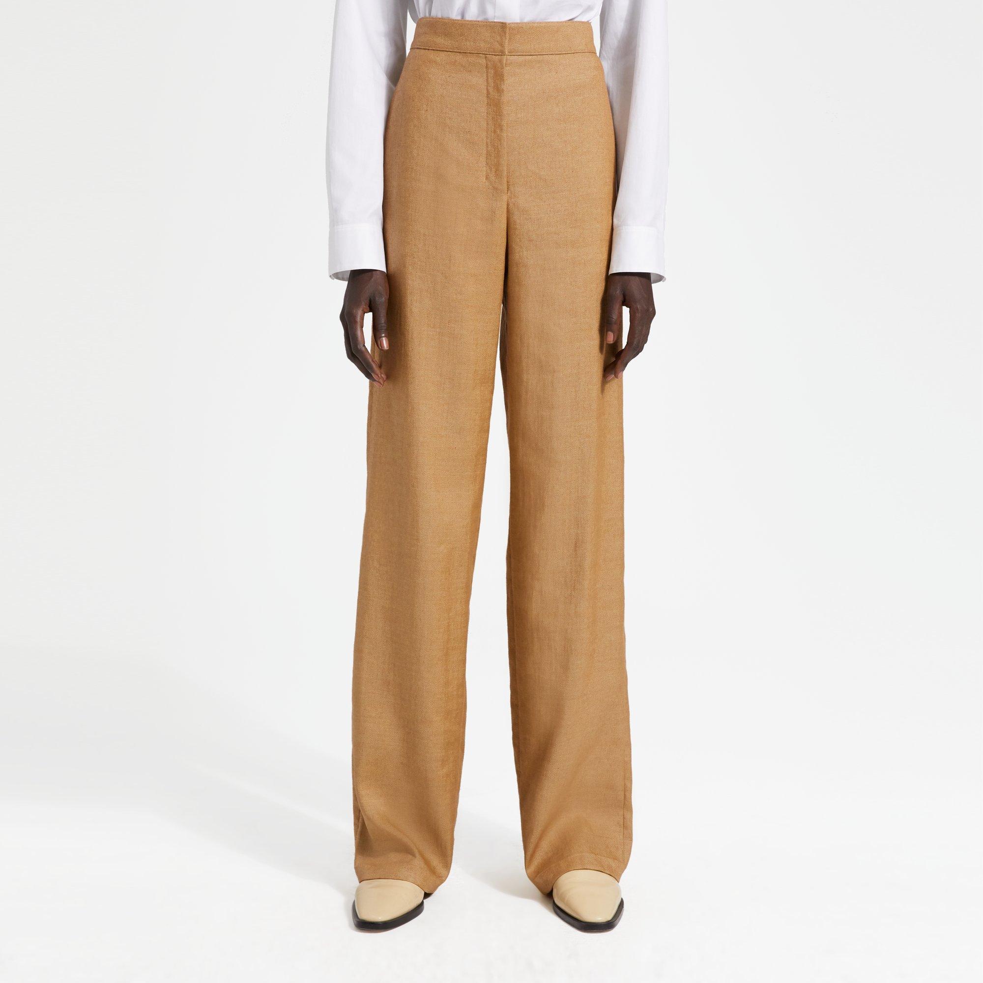 Clean Trouser in Luxe Linen