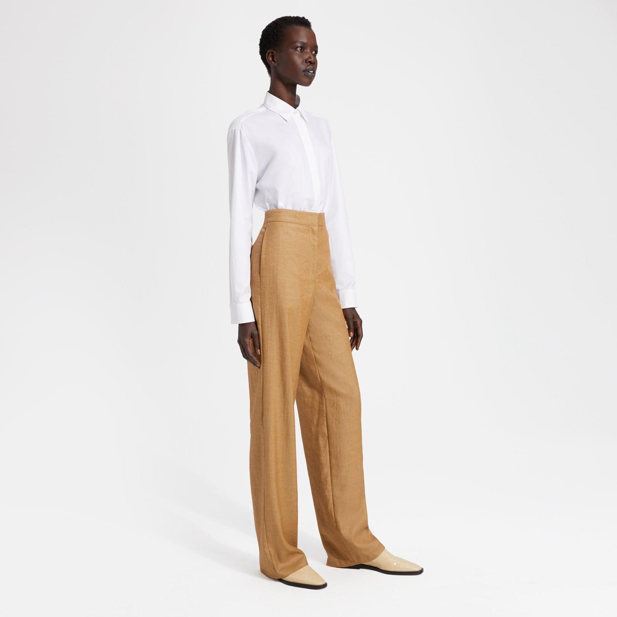 Clean Trouser in Luxe Linen