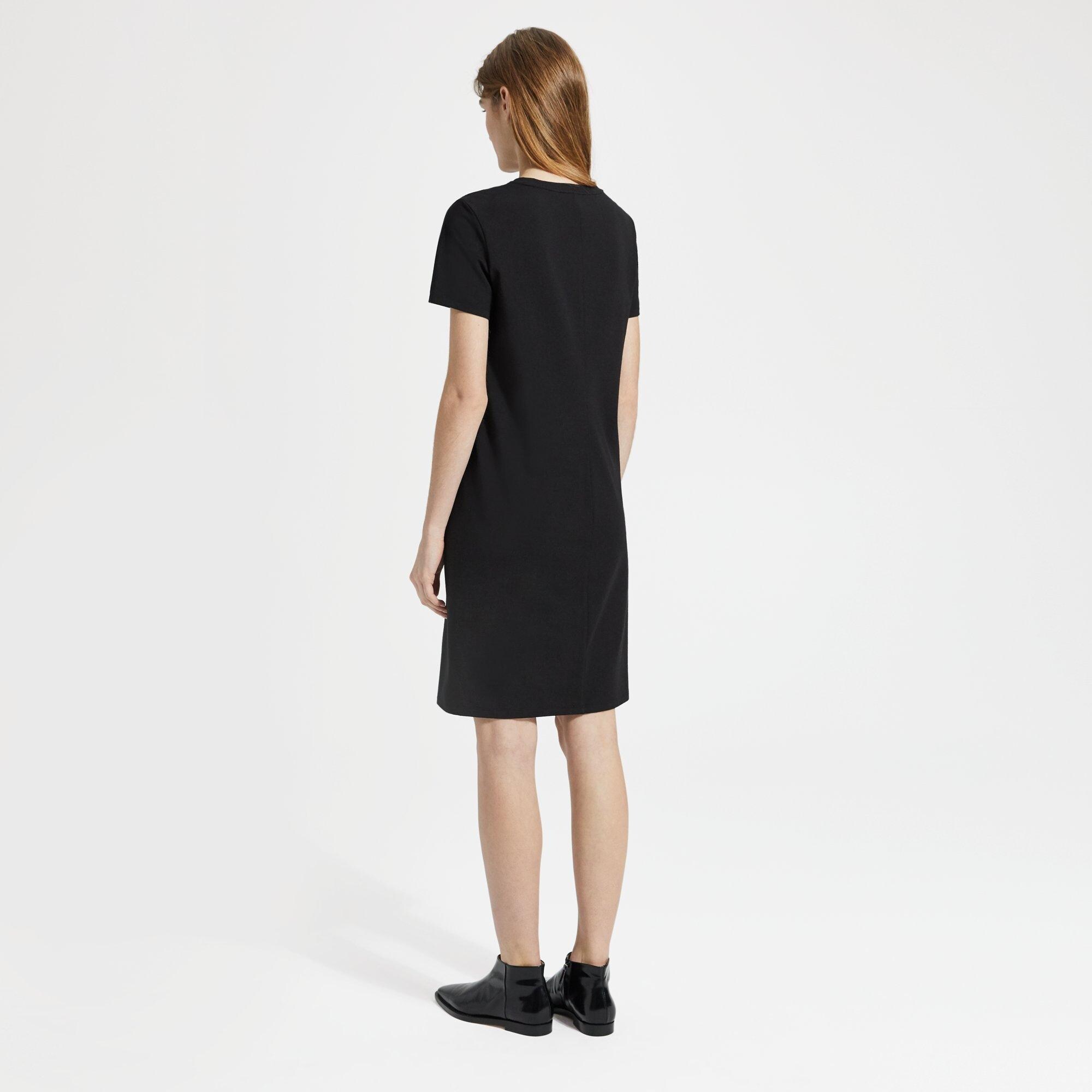 Continuous Tee Dress in Cotton-Modal
