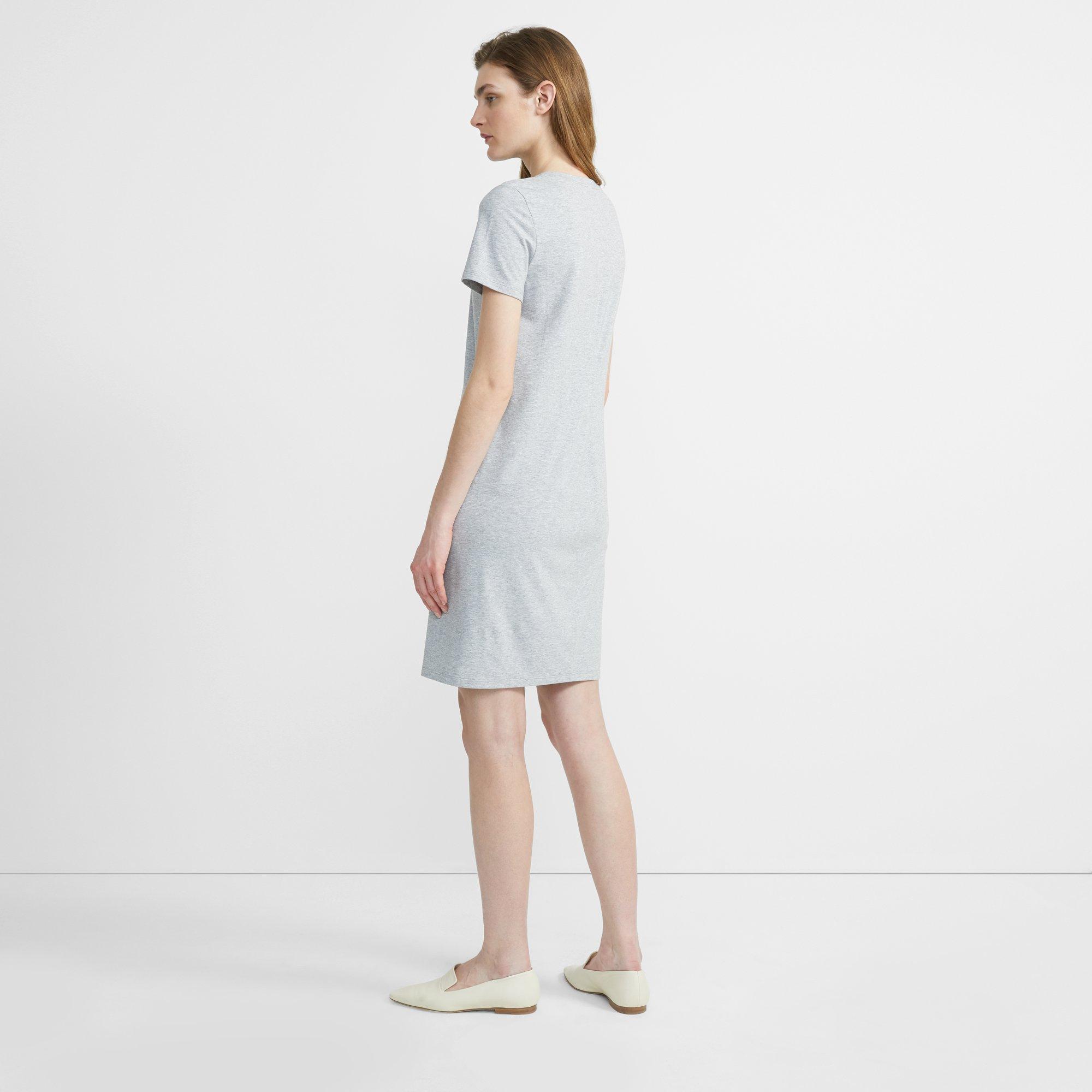 Continuous Tee Dress in Cotton-Modal