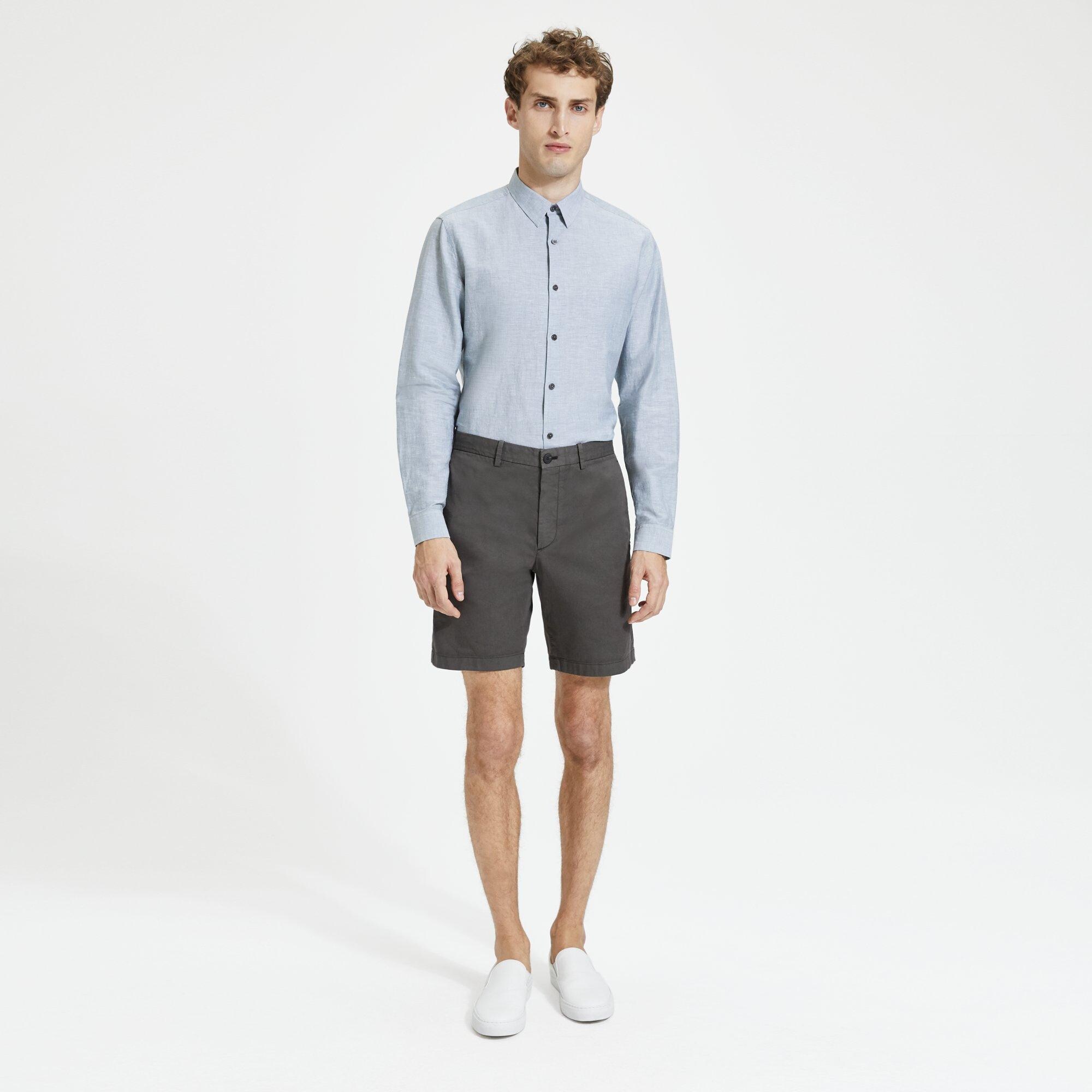 Zaine Short in Garment Dyed Cotton