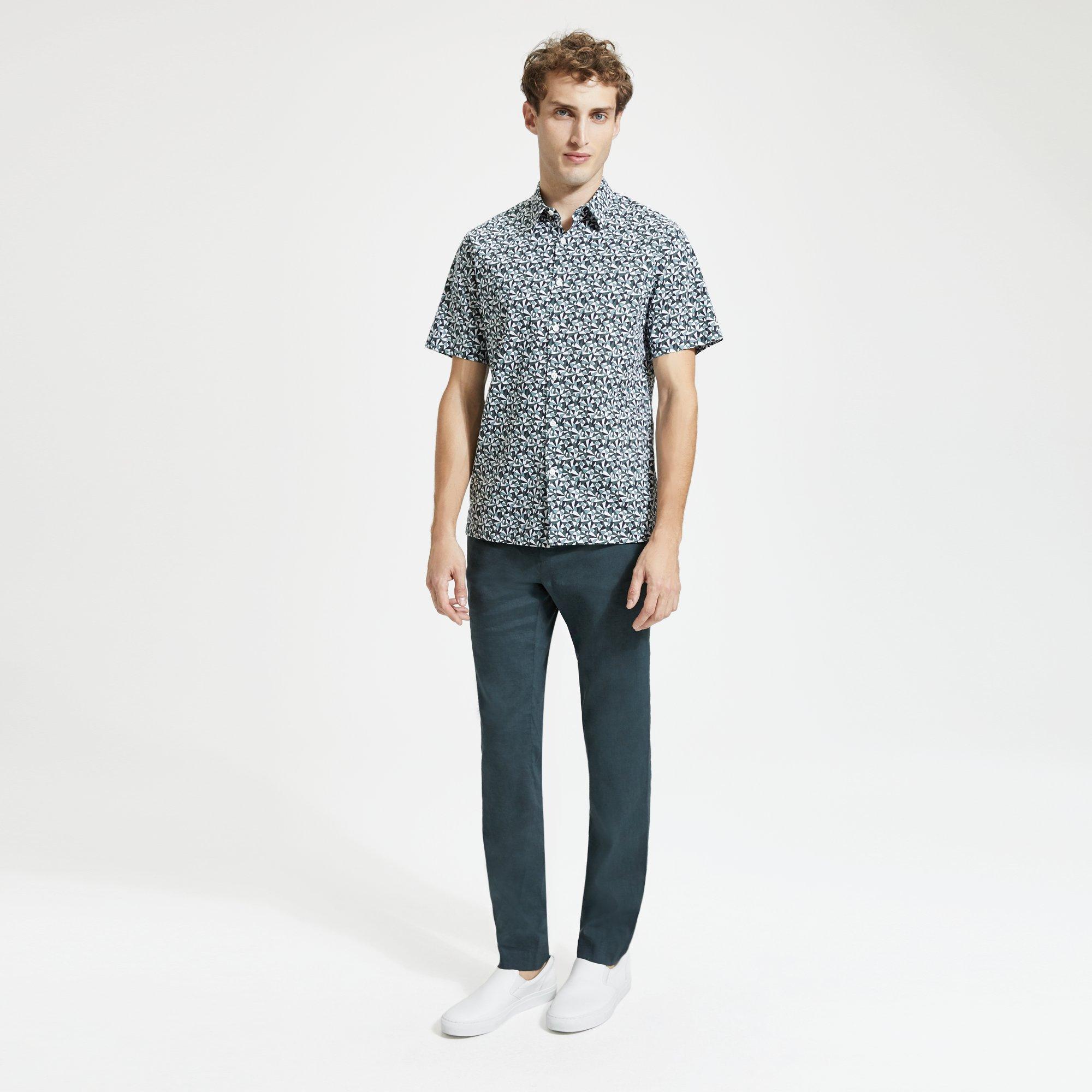 Abstract Print Irving Shirt