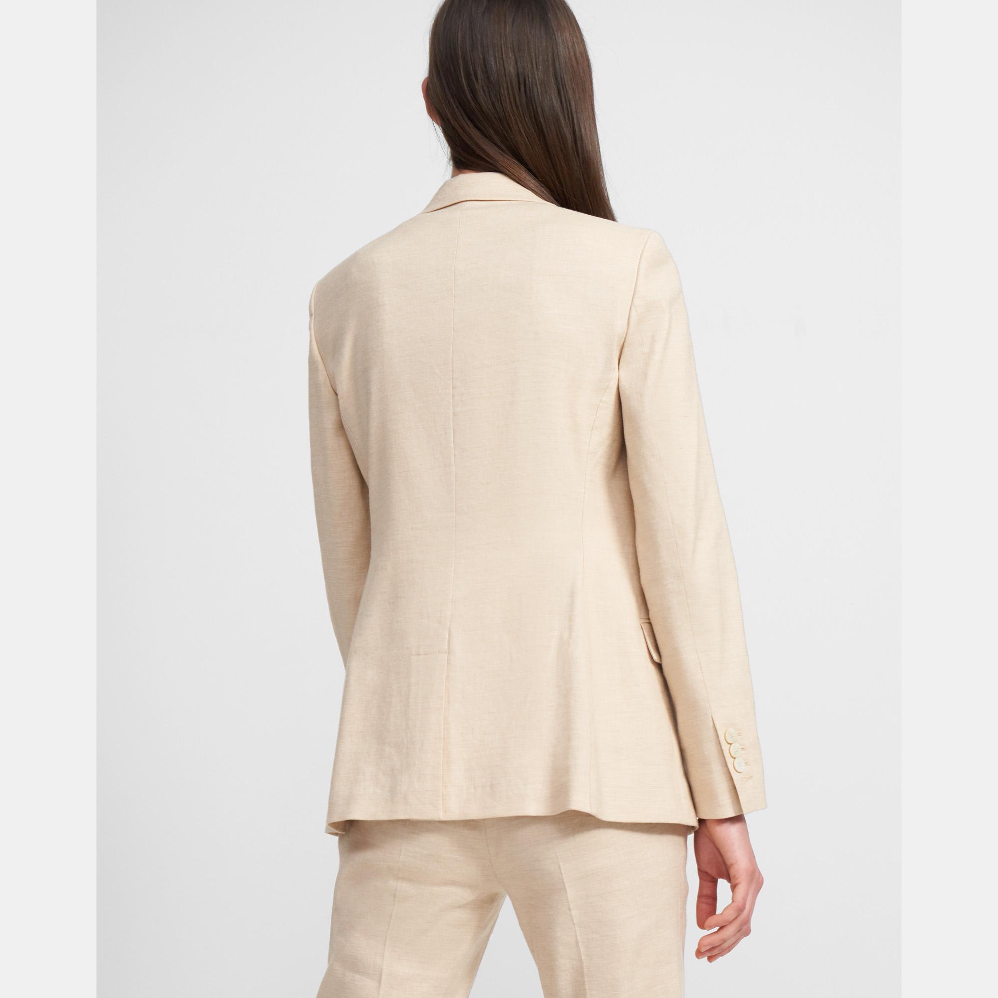 Staple Blazer in Textured Good Linen