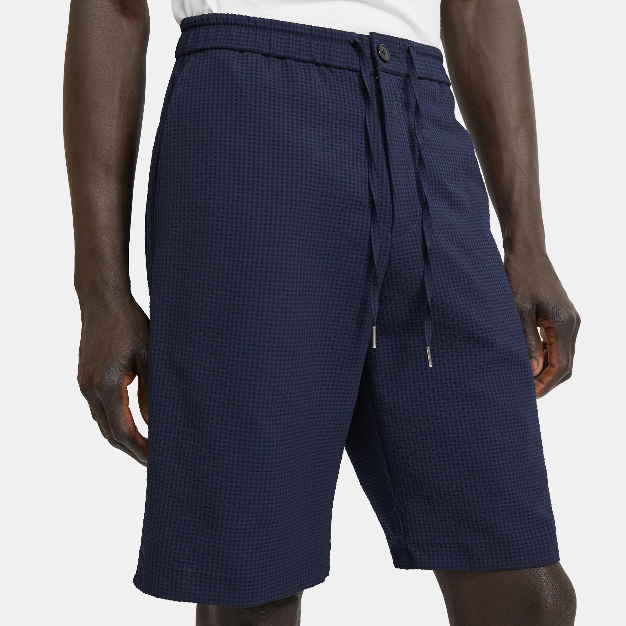 Noah Short in Crushed Seersucker
