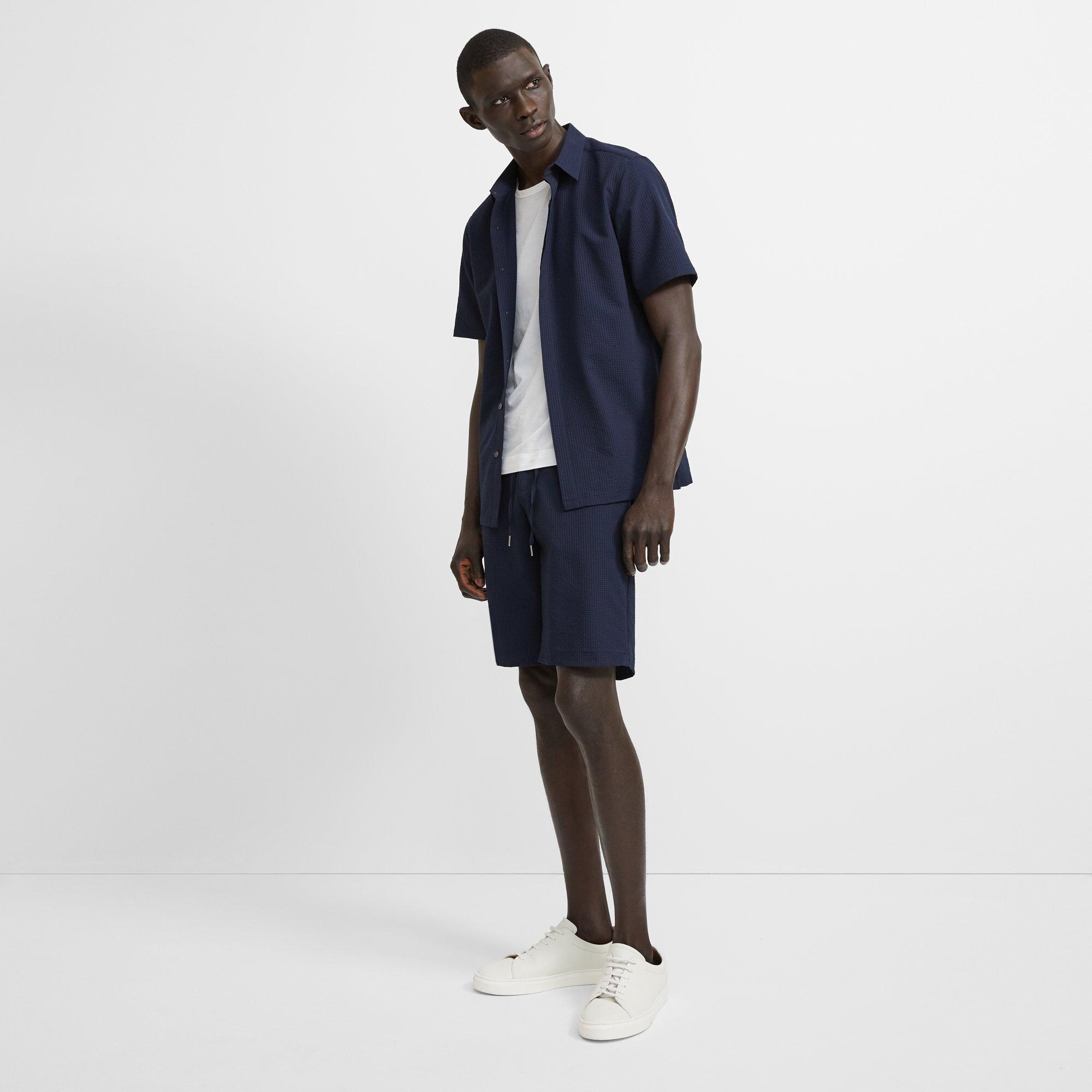 Noah Short in Crushed Seersucker