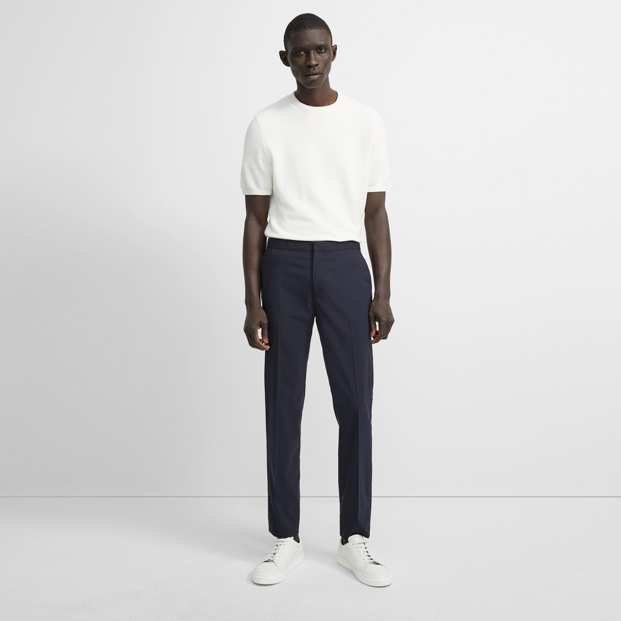 Cotton Pique Canaro Short-Sleeve Shirt