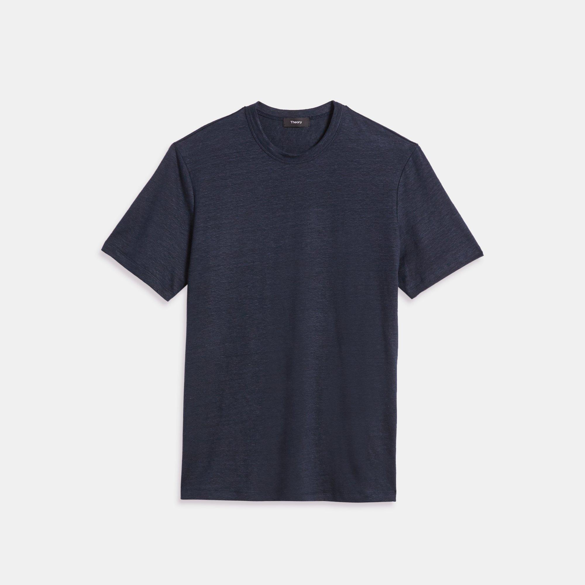 Stretch Linen Essential Tee