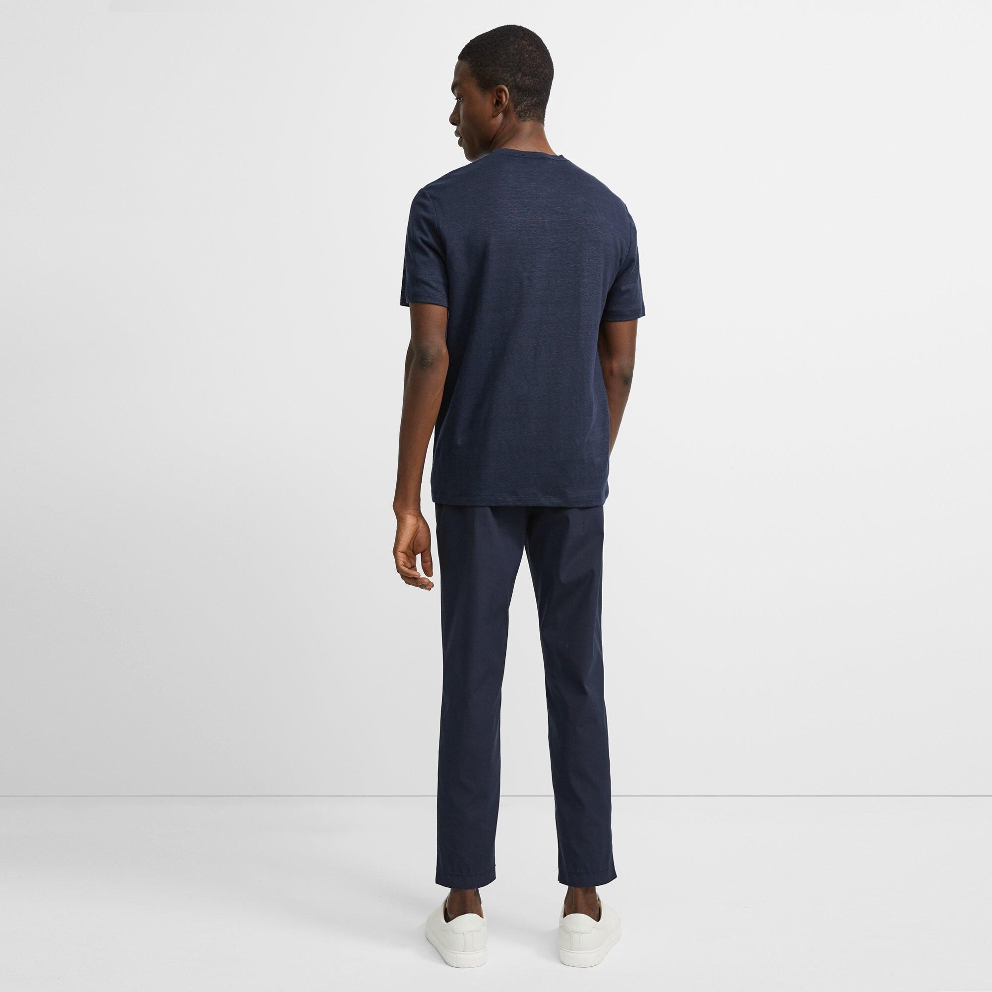 Stretch Linen Essential Tee