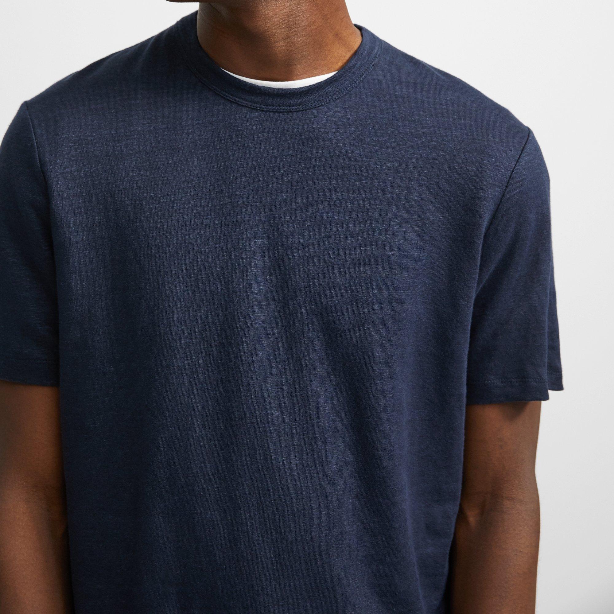 Stretch Linen Essential Tee