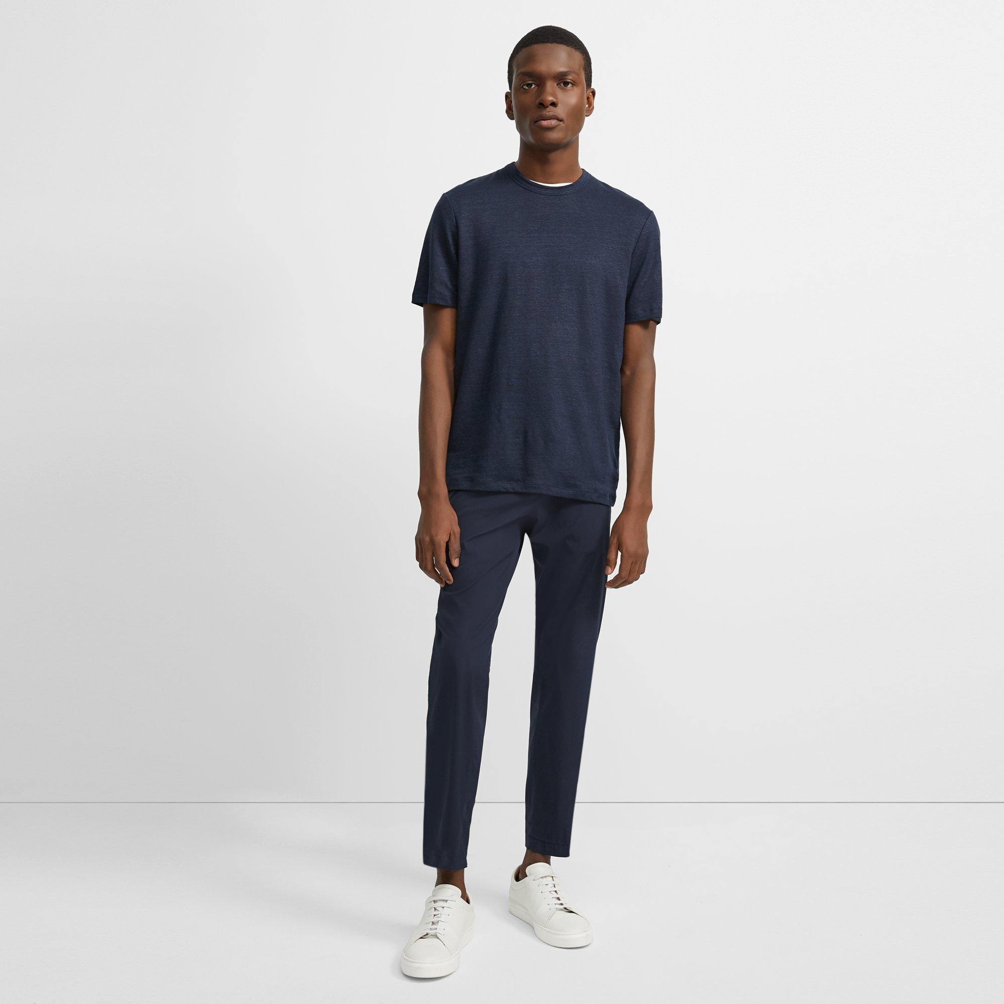 Stretch Linen Essential Tee
