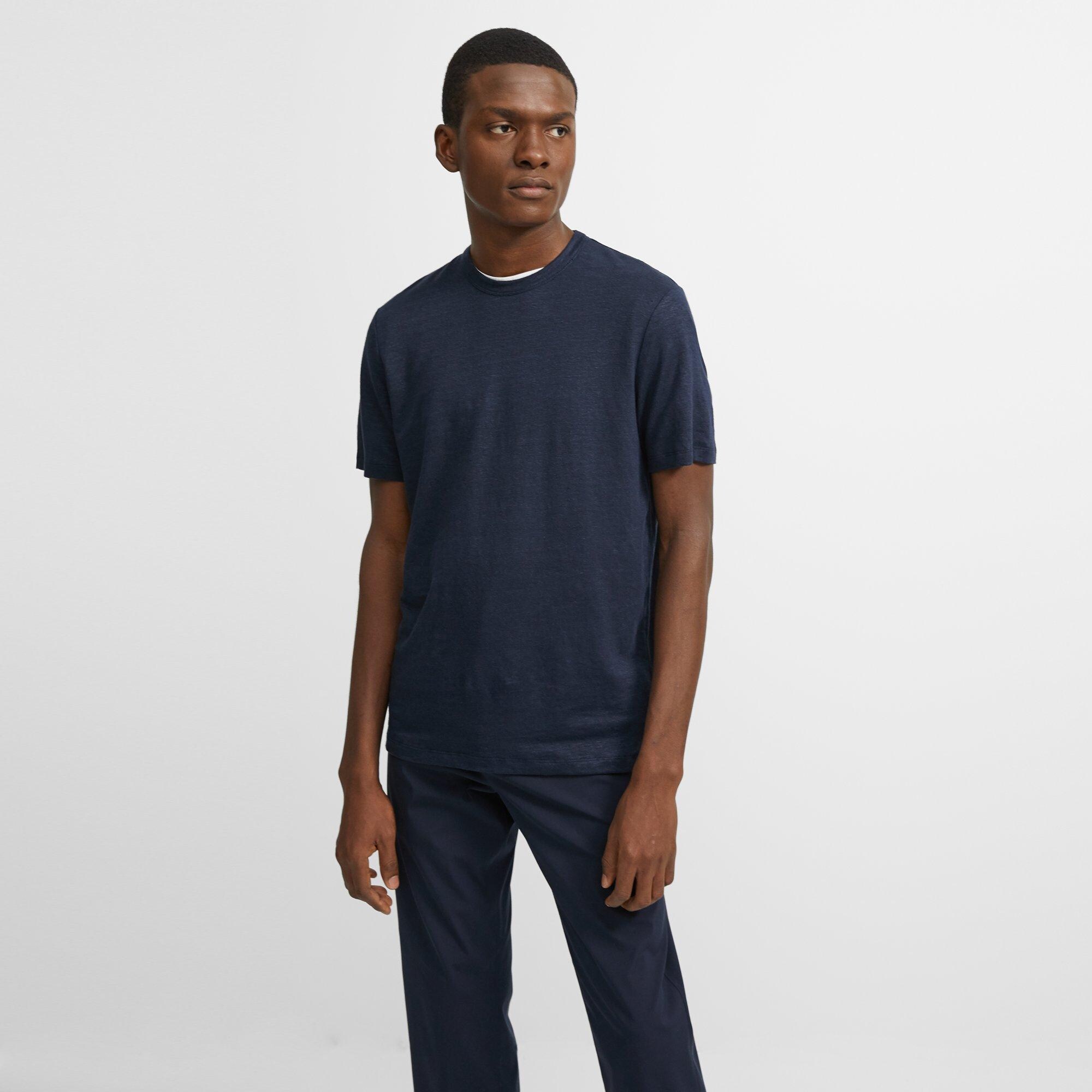 Stretch Linen Essential Tee