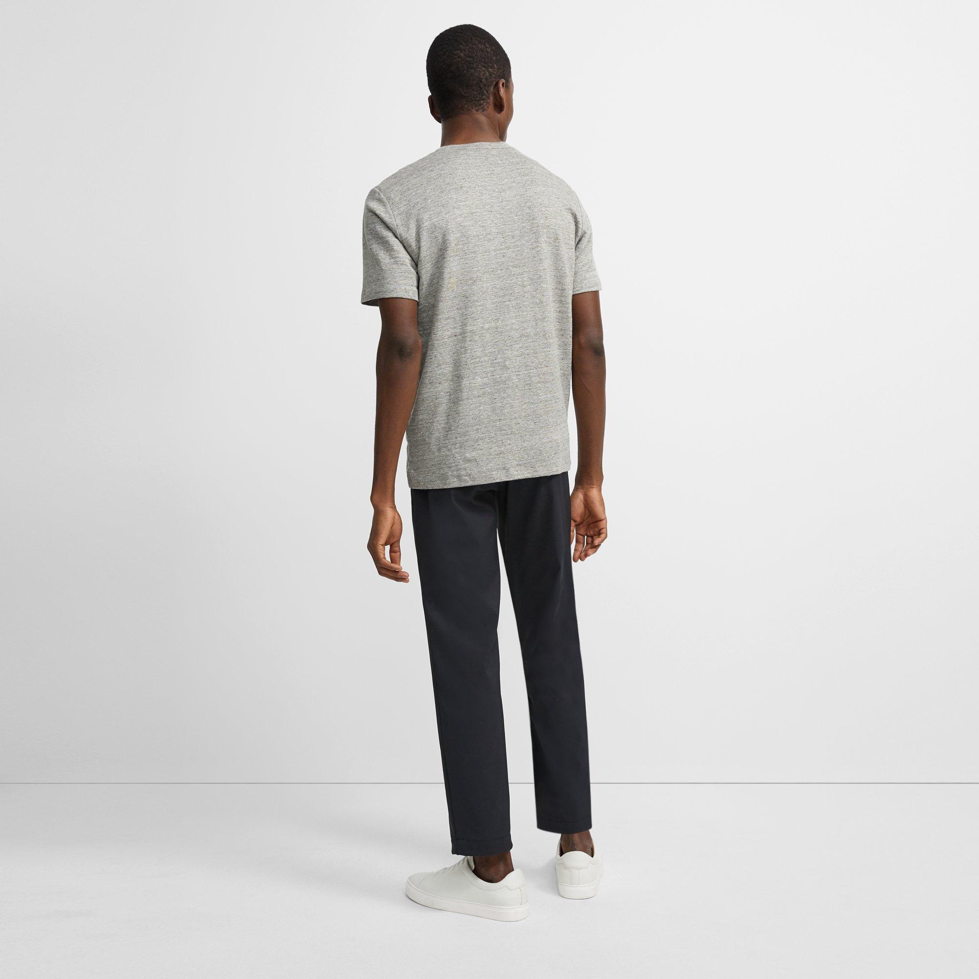 Stretch Linen Essential Tee
