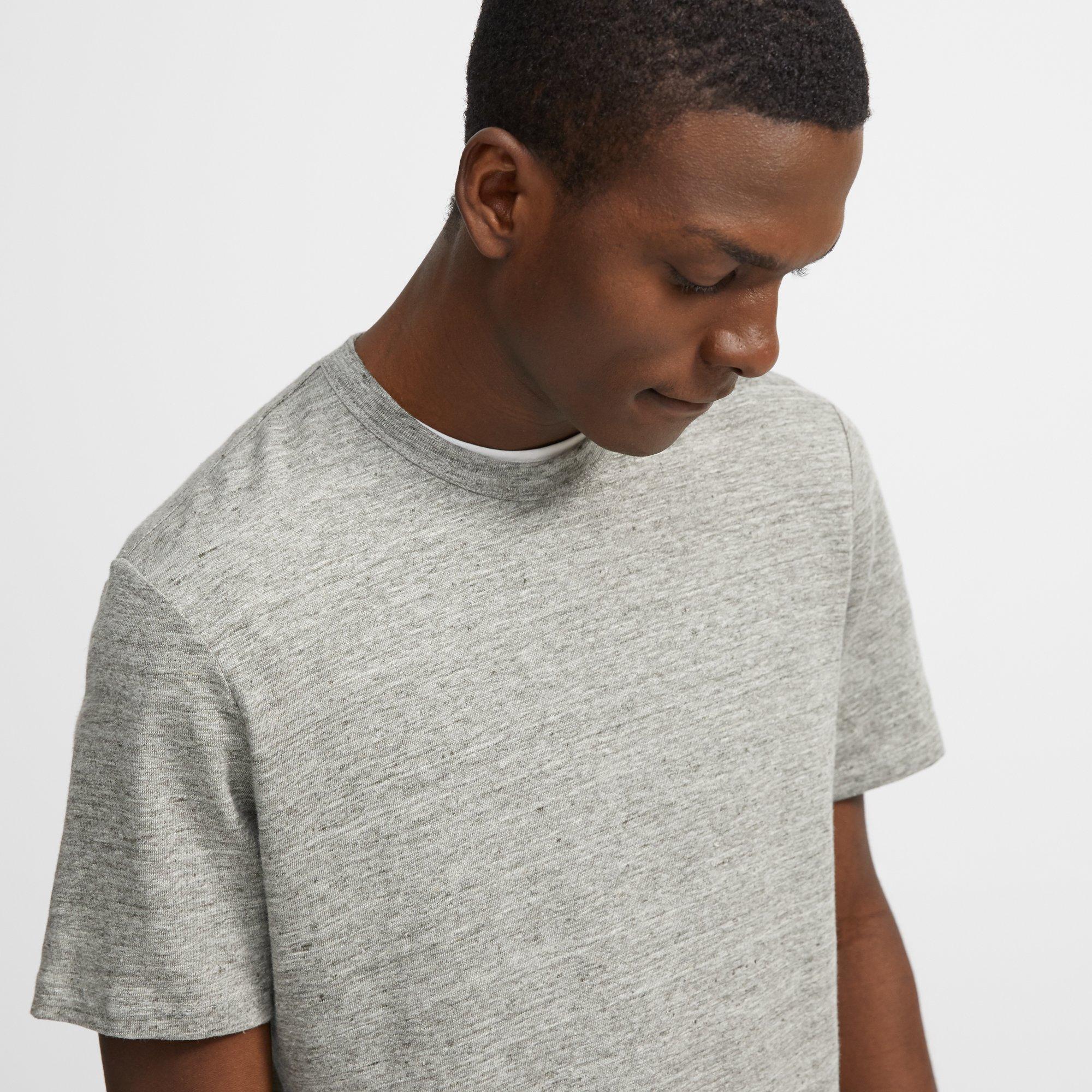 Stretch Linen Essential Tee