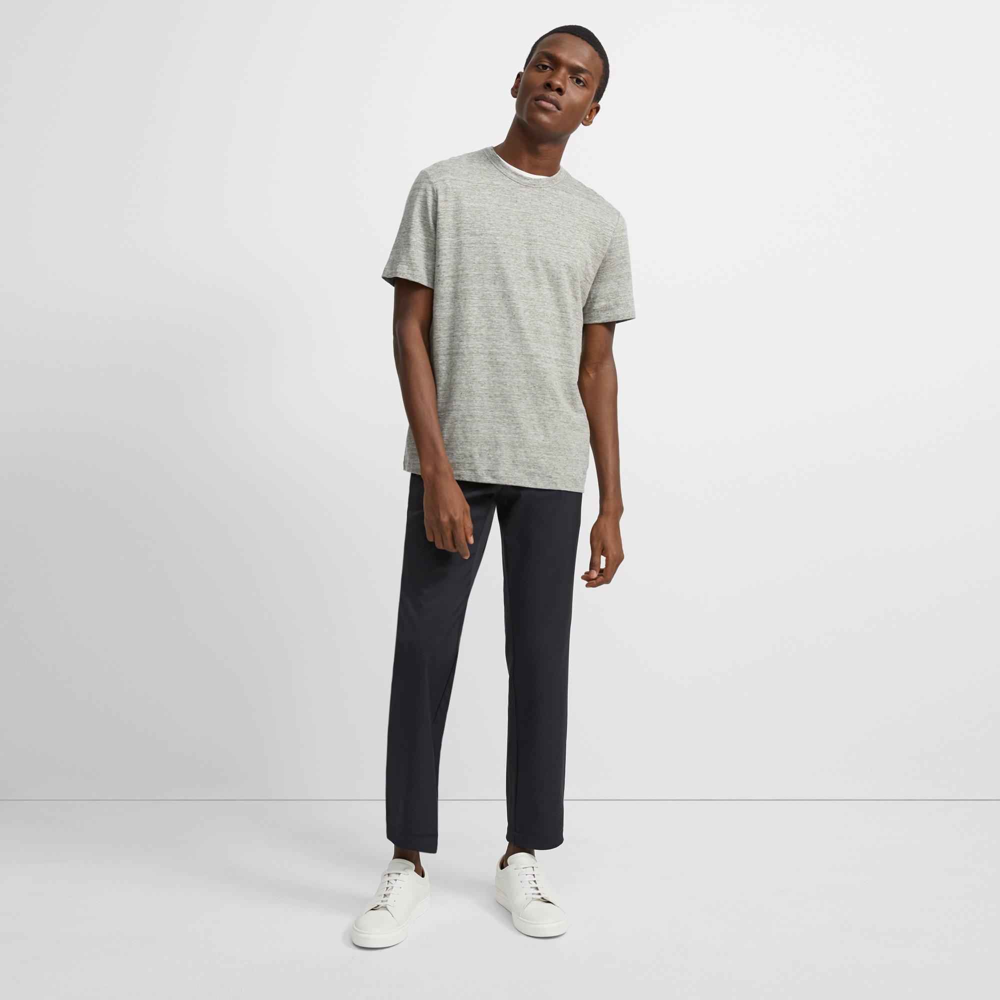 Stretch Linen Essential Tee
