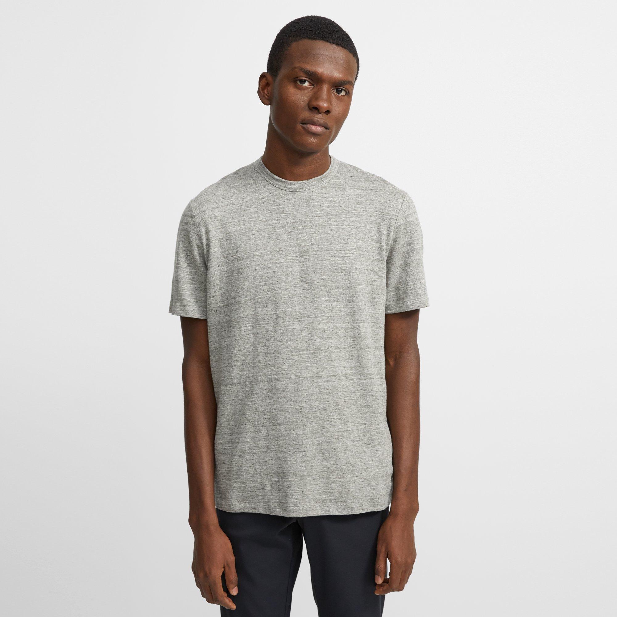 Stretch Linen Essential Tee