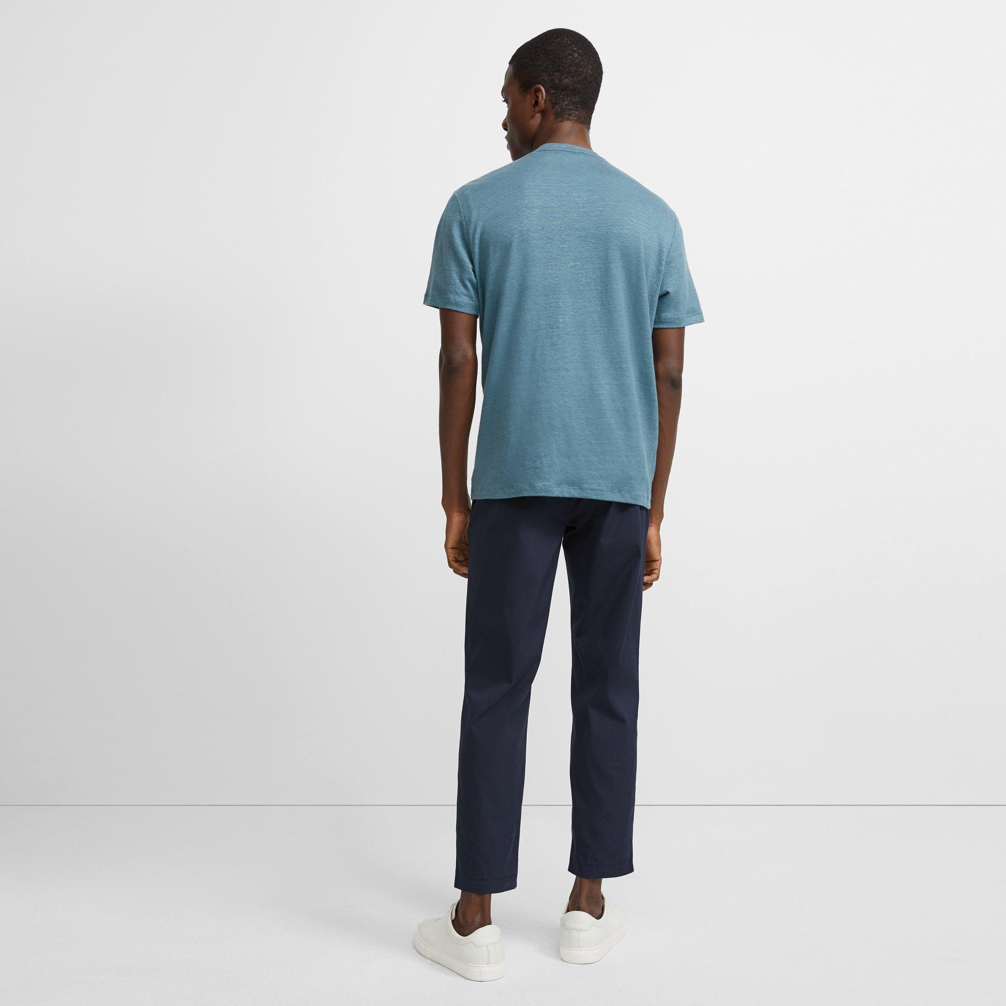 Stretch Linen Essential Tee