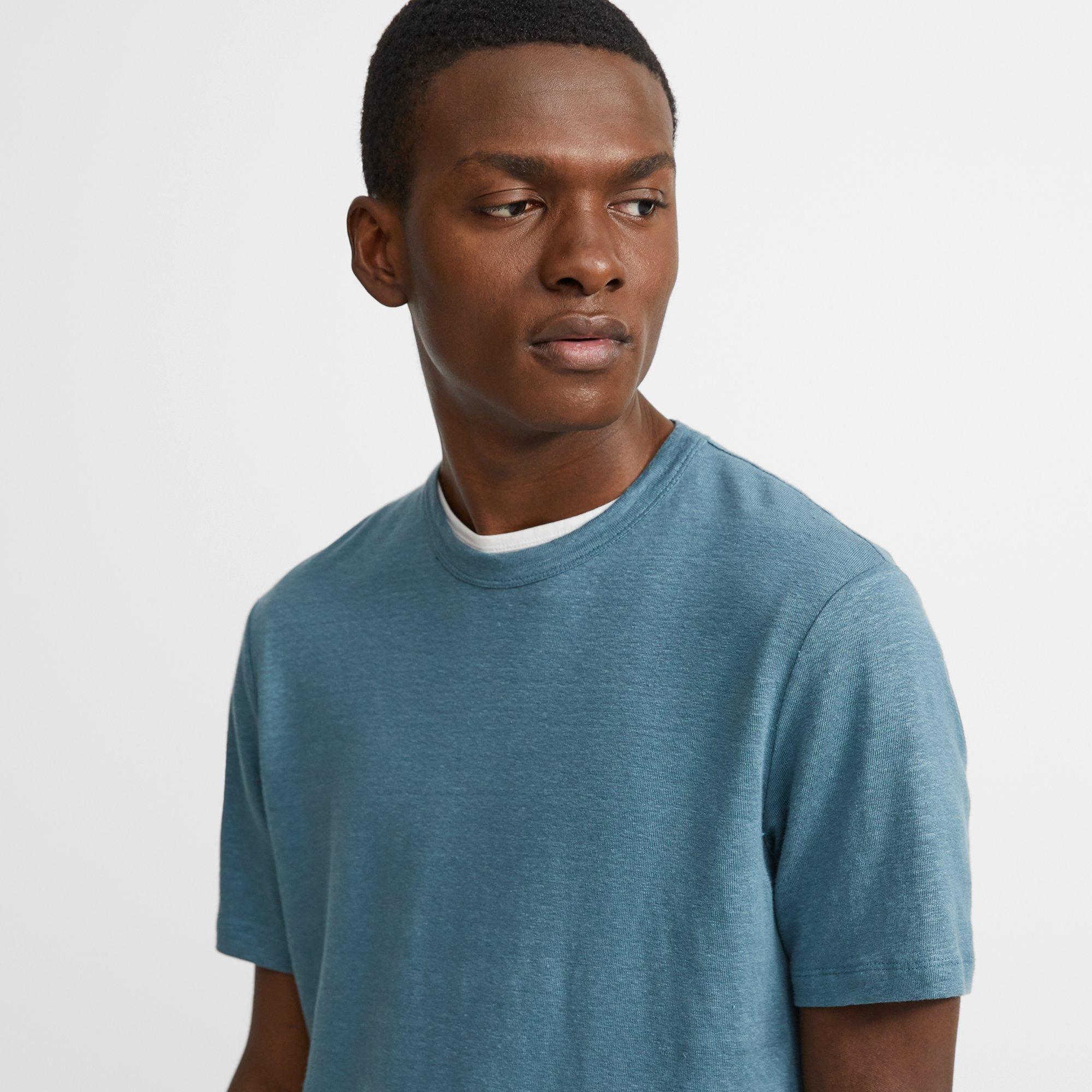 Stretch Linen Essential Tee