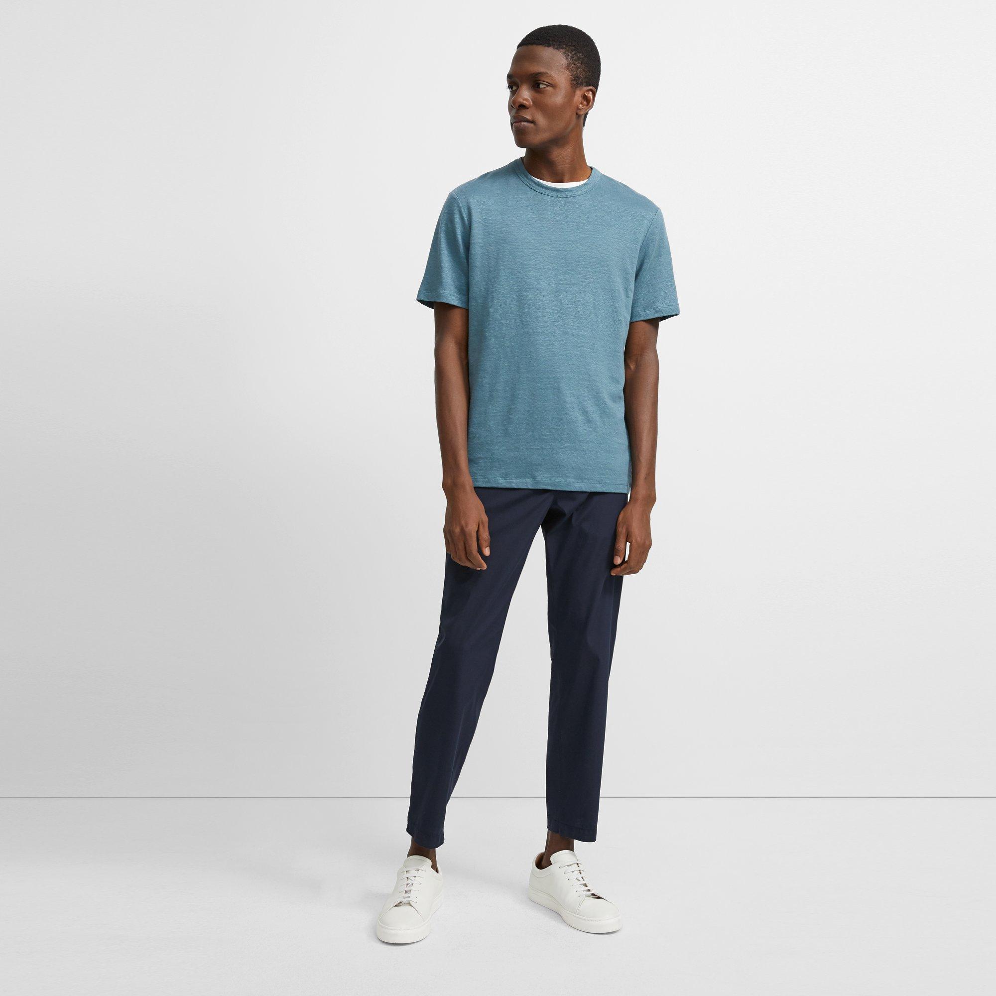 Stretch Linen Essential Tee