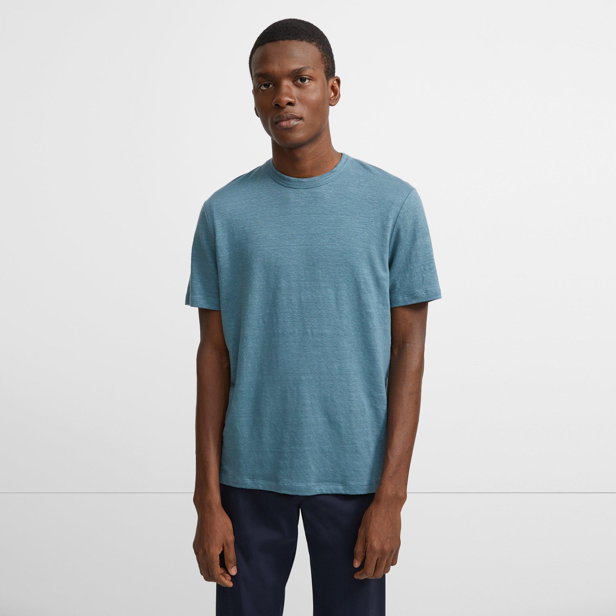 Stretch Linen Essential Tee