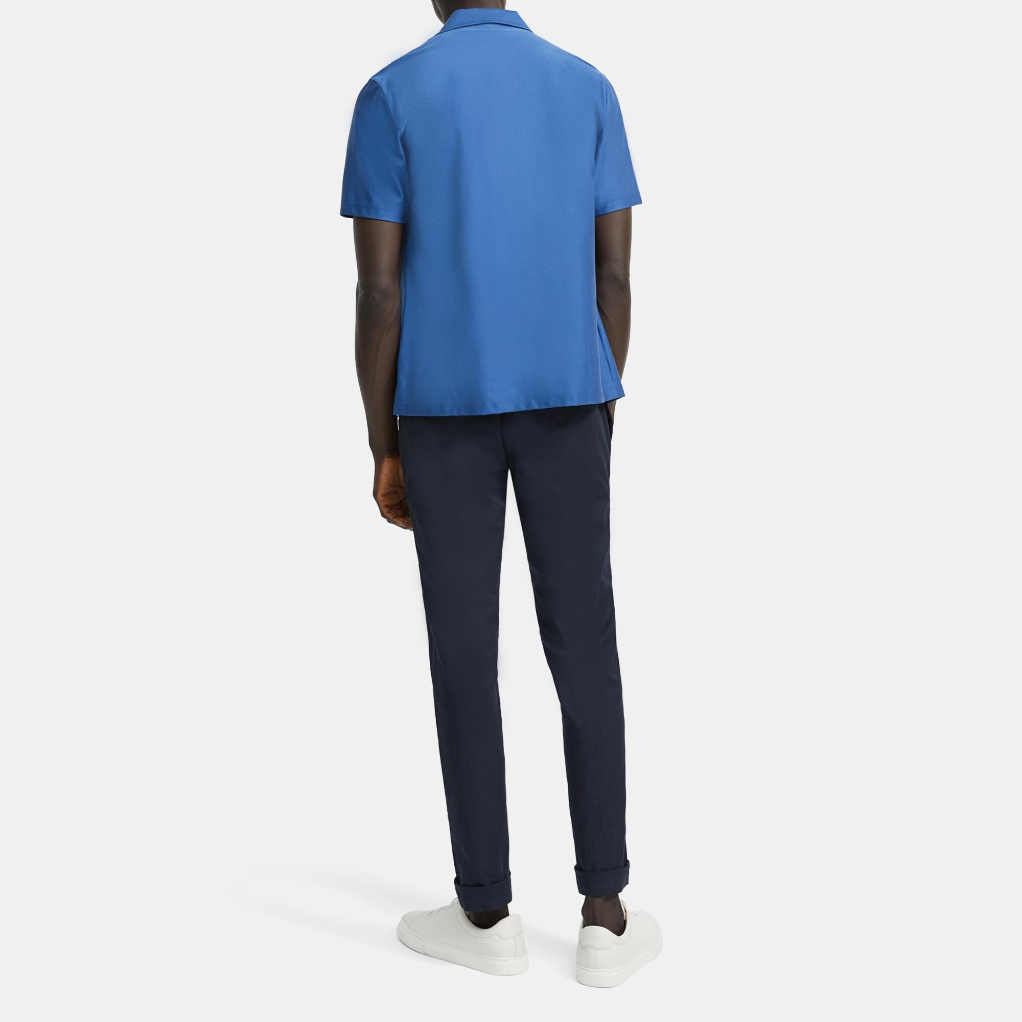 Isak Polo Shirt in Cotton Jersey