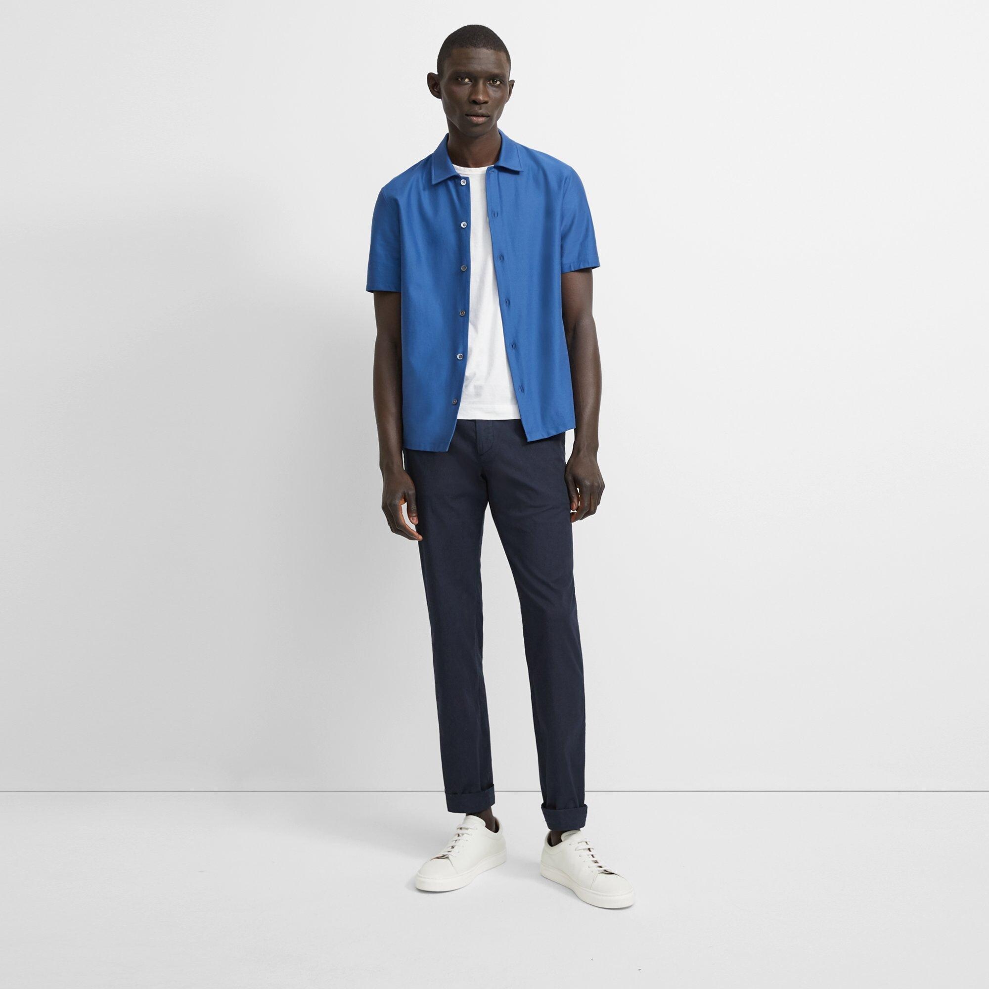 Isak Polo Shirt in Cotton Jersey
