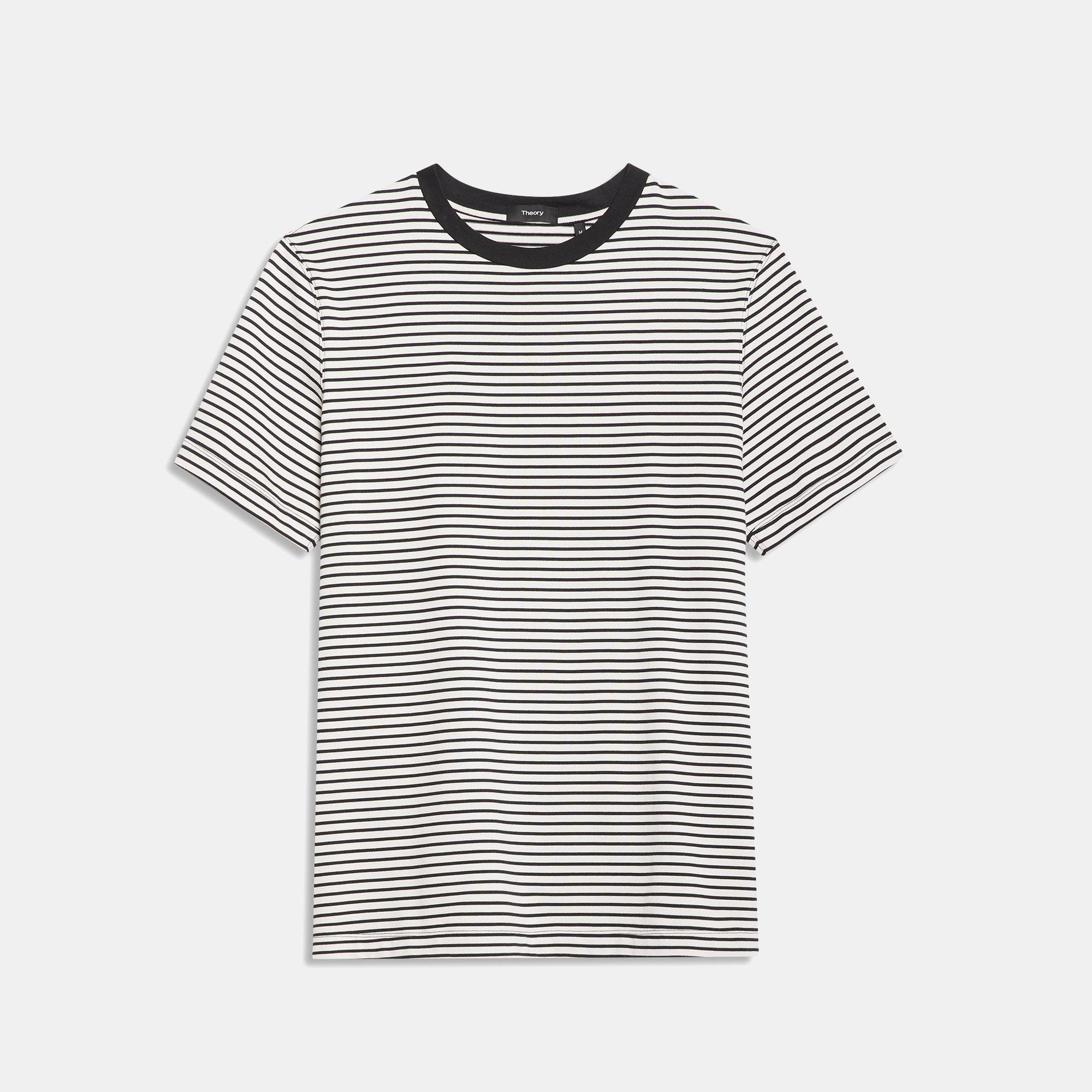 Organic Cotton Jersey Striped Tee