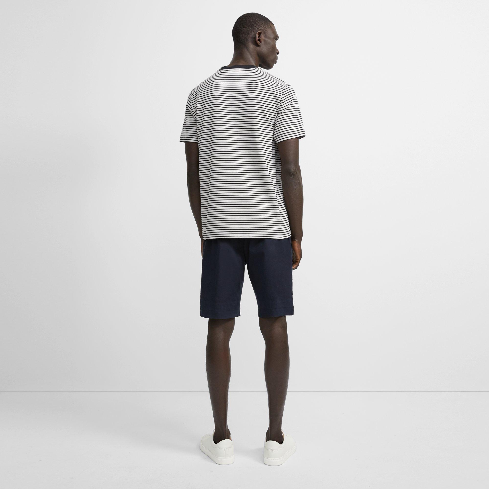 Organic Cotton Jersey Striped Tee