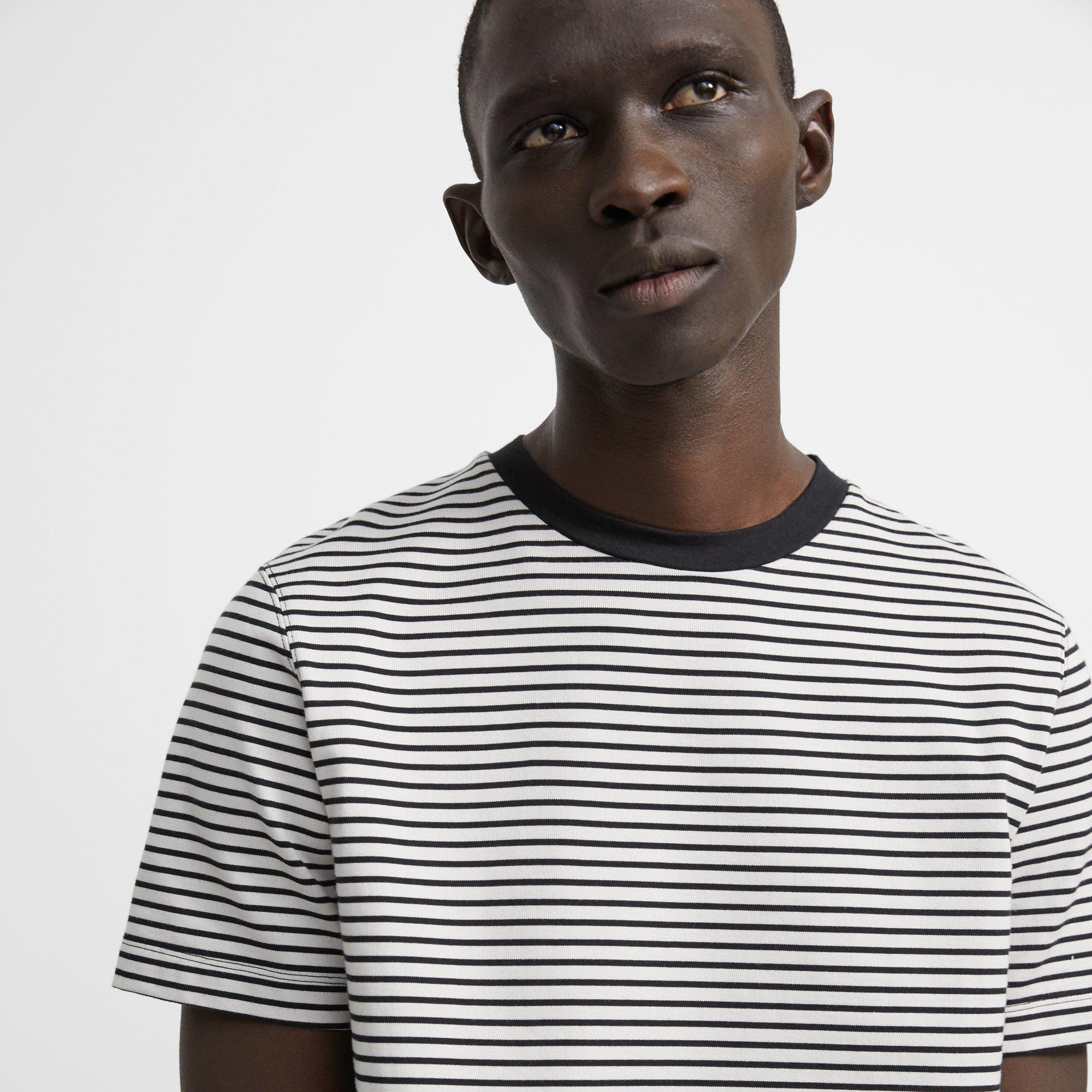 Organic Cotton Jersey Striped Tee