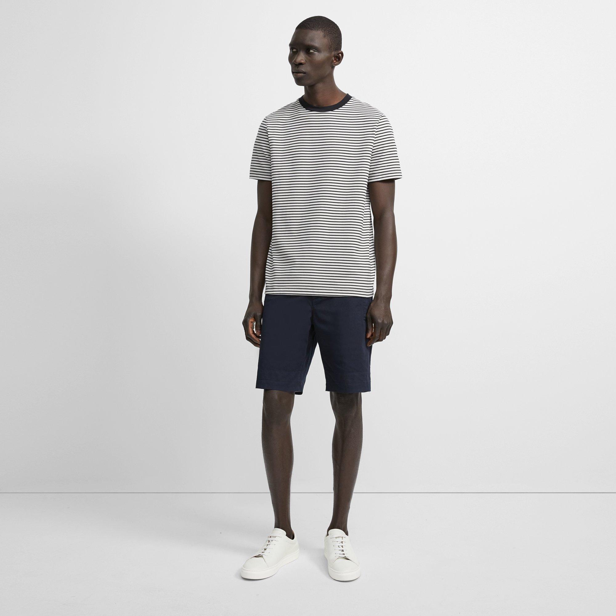 Organic Cotton Jersey Striped Tee